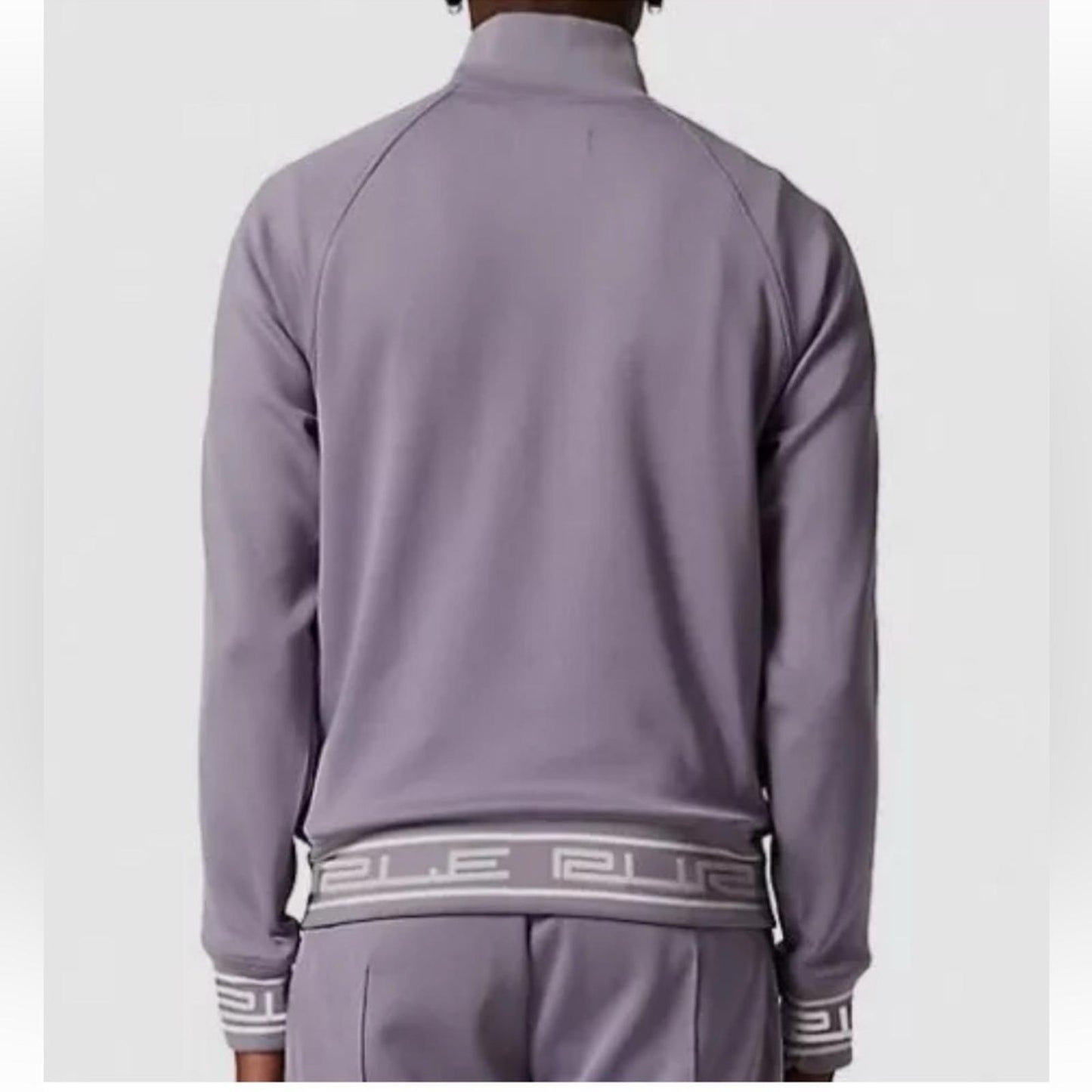 Purple Brand Men's Full-Zip Tricot Track Jacket in Purple Size XL NEW $340