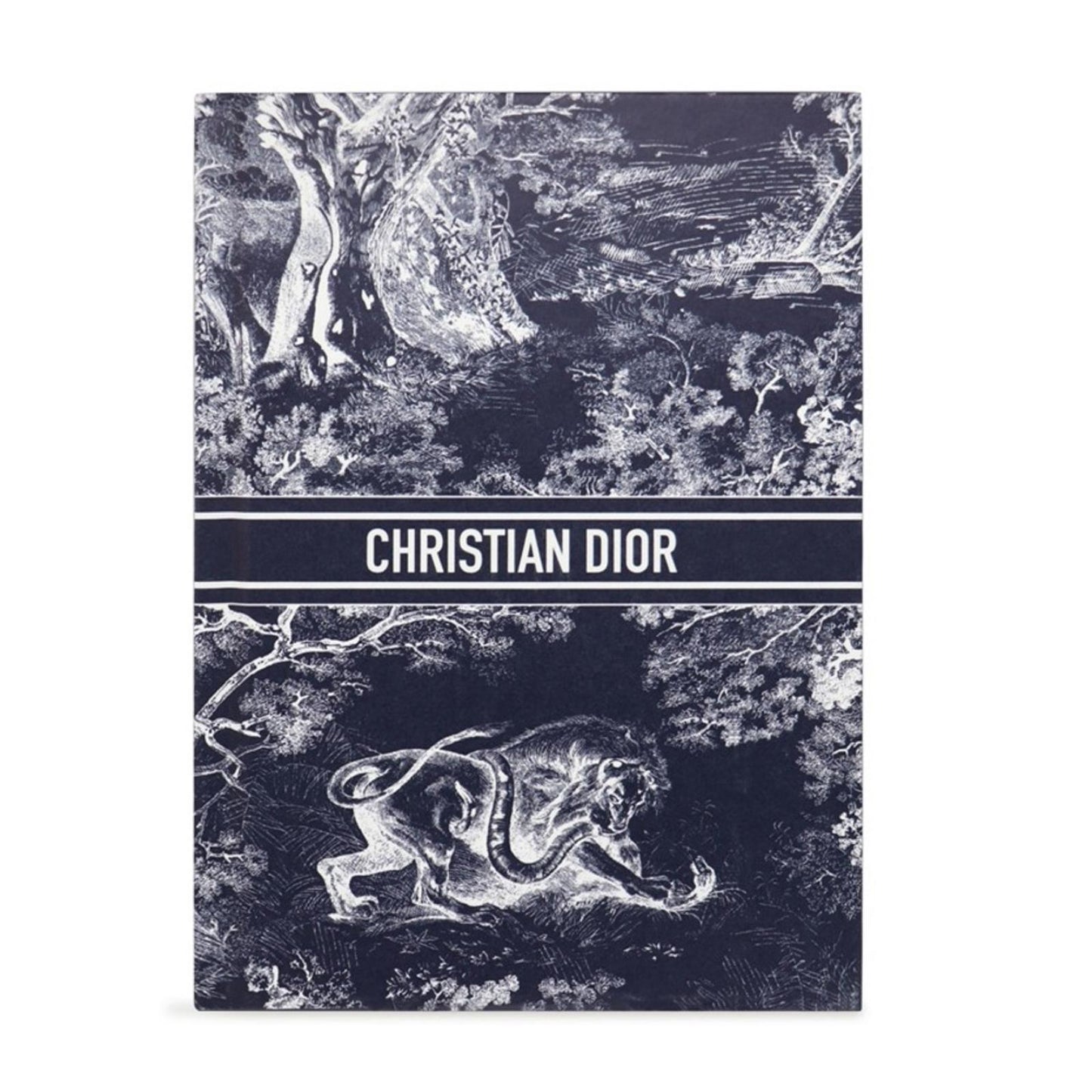 Christian Dior Riviera Notebook Toile De Jouy Scrapbook in Navy / White NEW