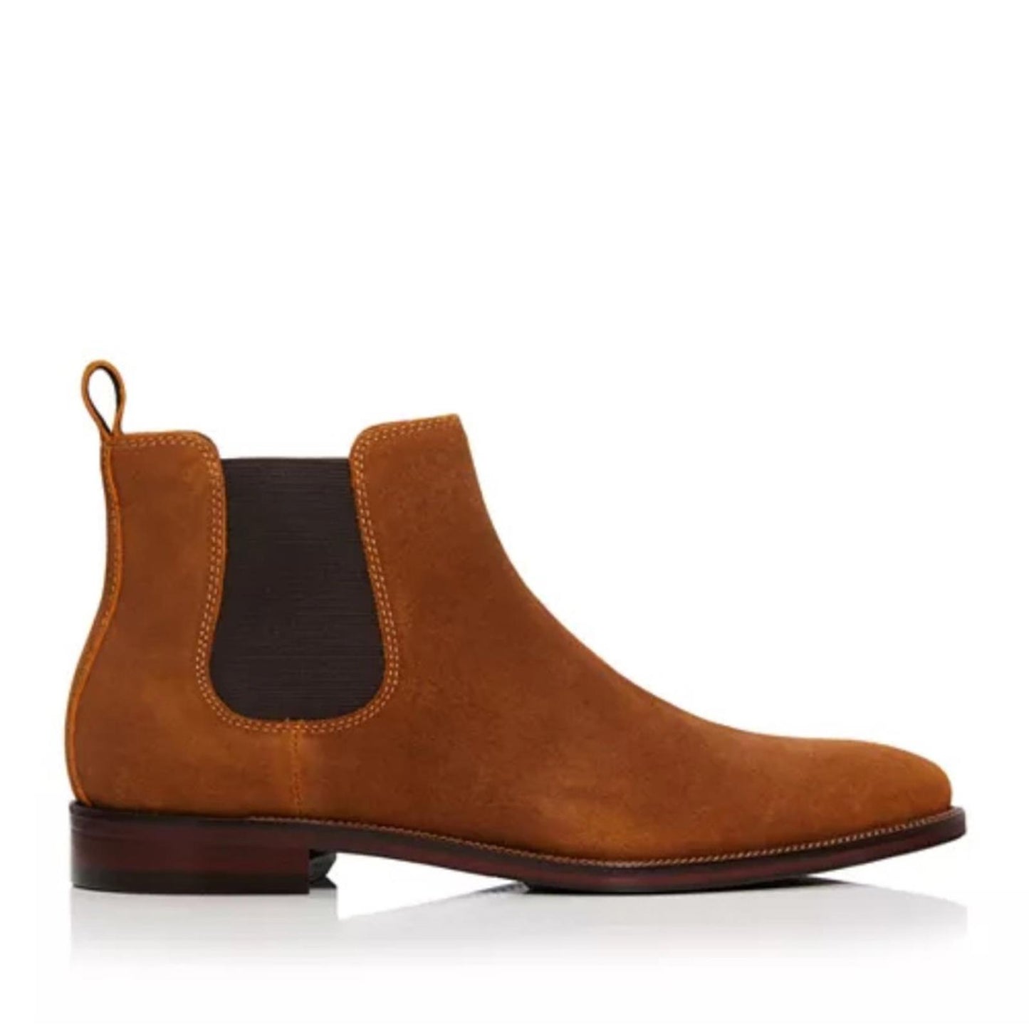 The Men's Store at Bloomingdale's Chelsea Boots in Tan Suede, Size 9 NEW $200