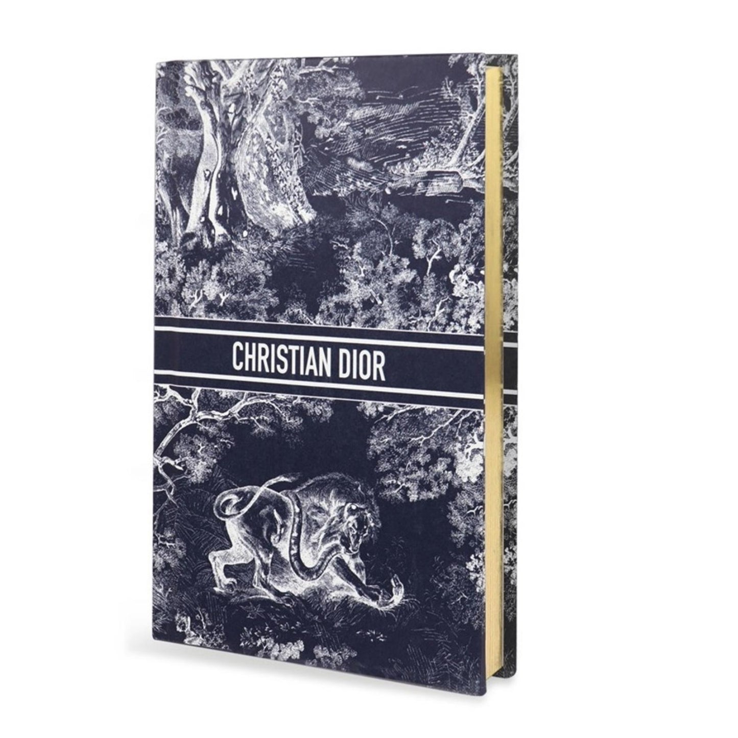 Christian Dior Riviera Notebook Toile De Jouy Scrapbook in Navy / White NEW