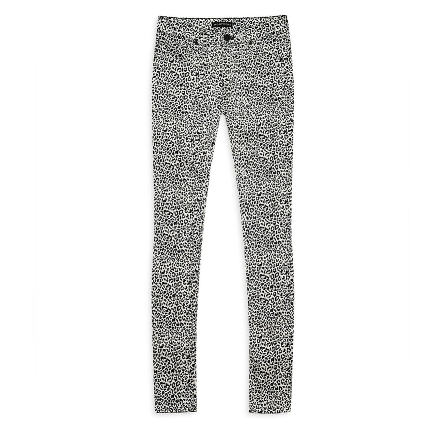 Monfrere Men's Greyson Leopard Skinny-Fit Jeans, Size 31 NEW w/Tag Retail $298