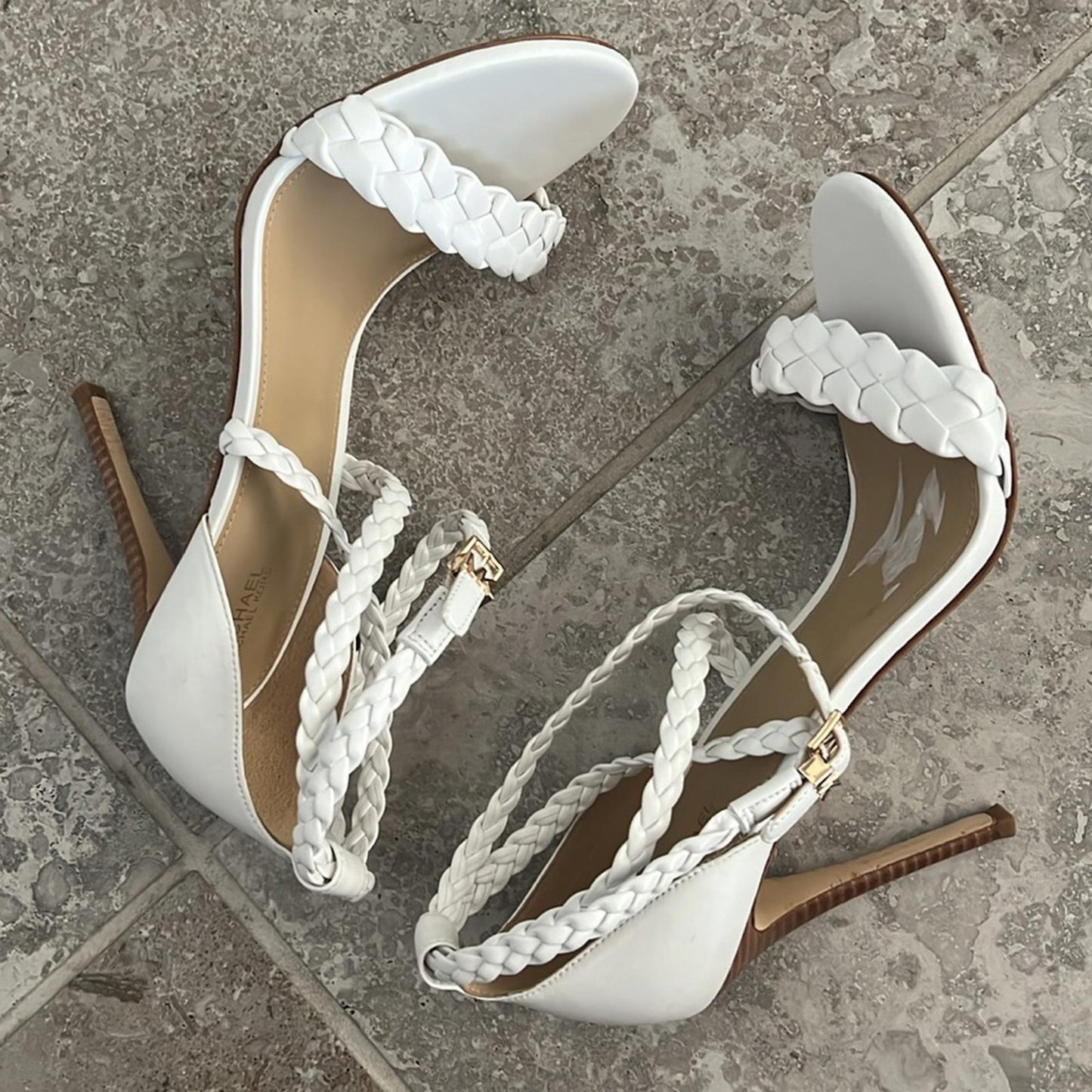 NEW Michael Kors Women's Astrid Wrapped High Heel Sandals, Size 11 New w/o Box