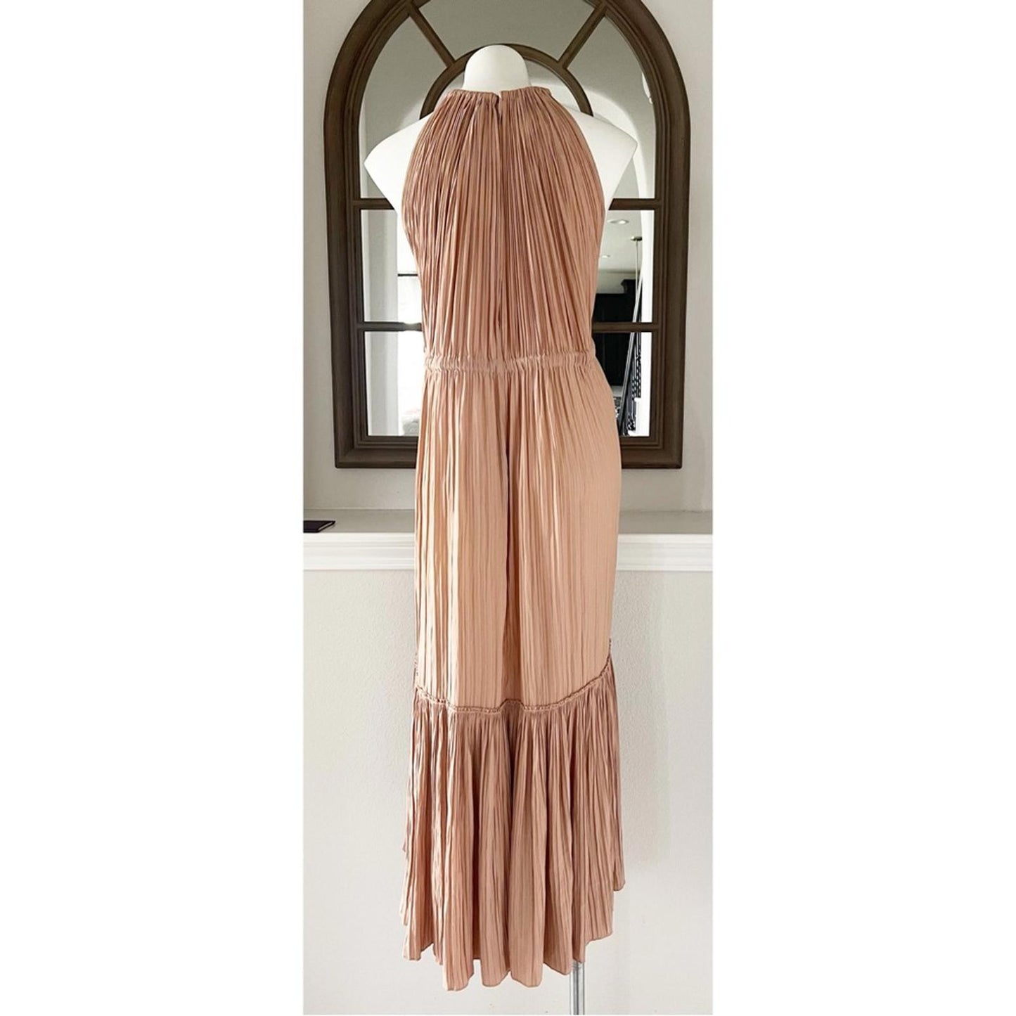 A.L.C. Ella Pleated Midi Dress, REVOLVE Size 2 New w/Tag Retail $695