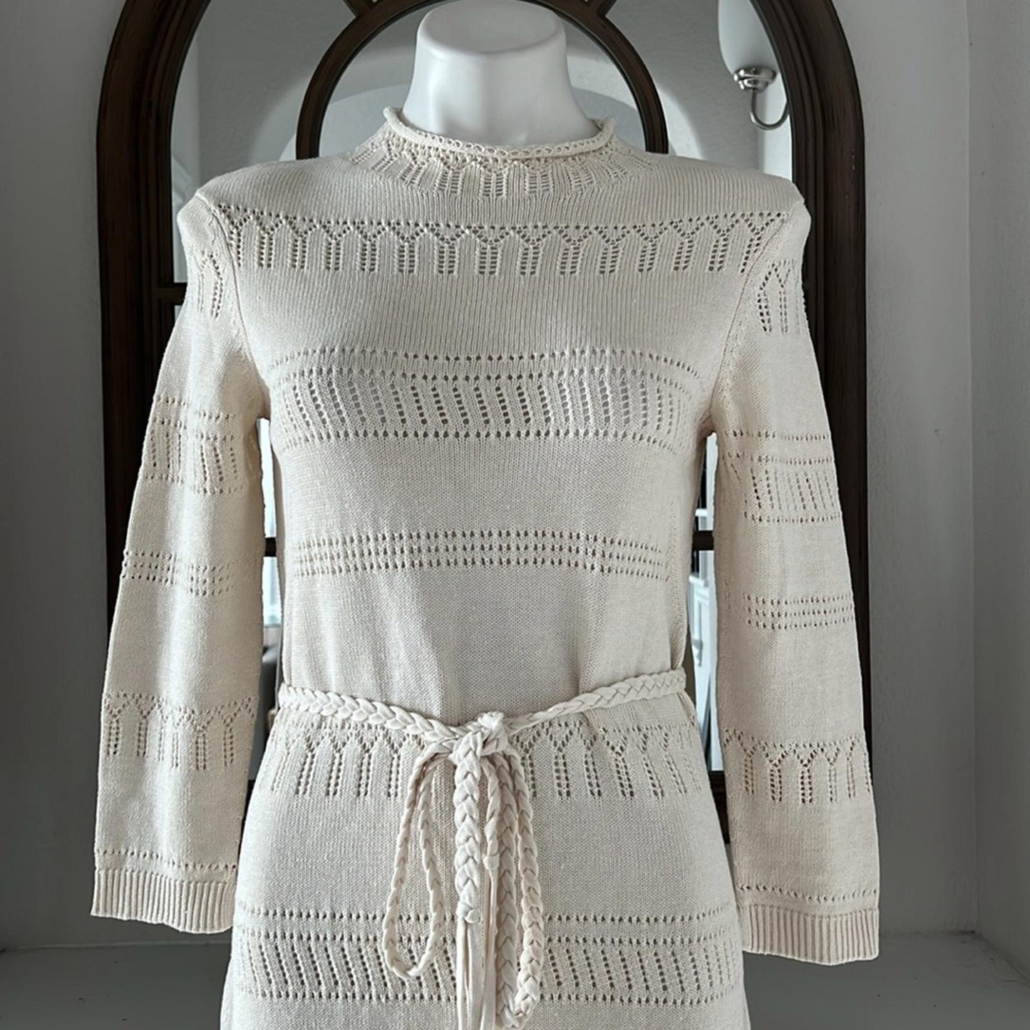 Zadig & Voltaire Cecily ZV Monogrammed Knit Dress, Size S New w/Tag $548
