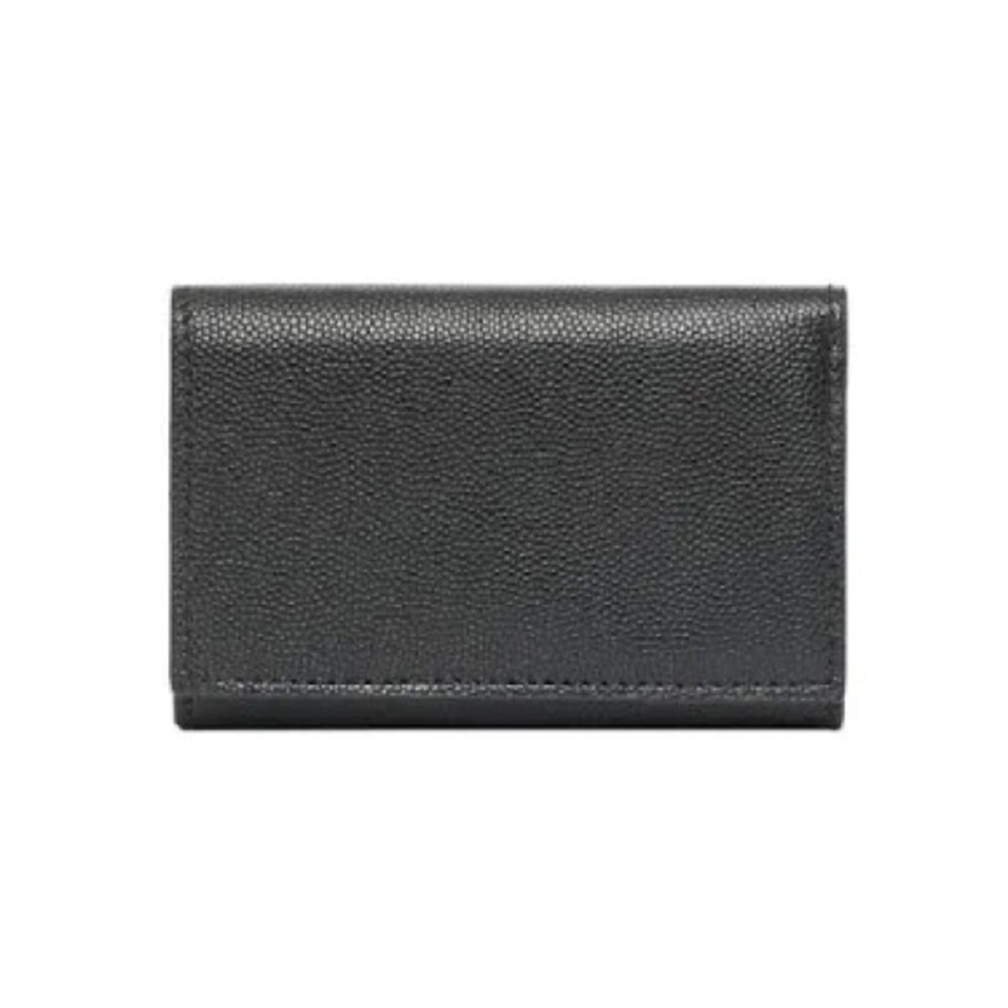 Burberry Pebbled Leather Lark TB Compact Wallet in Black EXCELLENT!