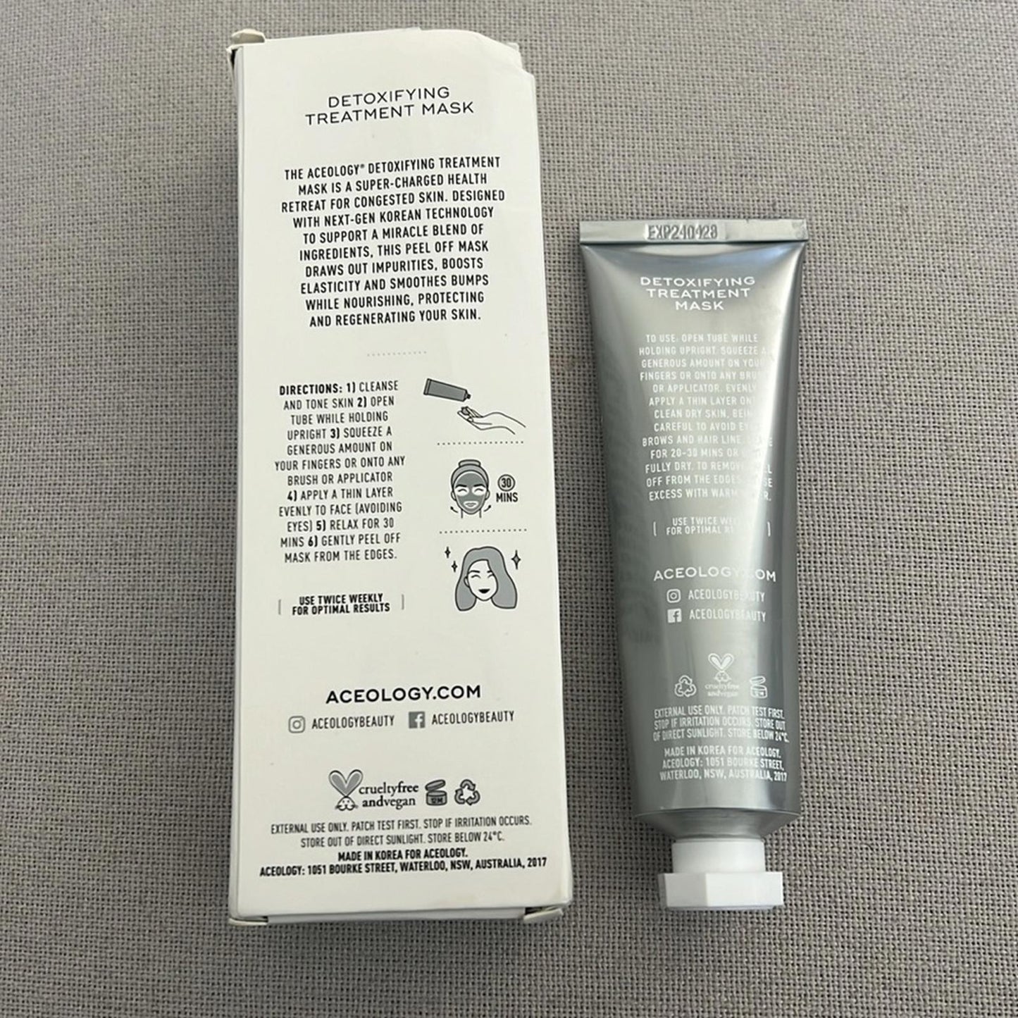 ACEOLOGY Detoxifying Treatment Mask Size 65ml / 2.19 fl oz