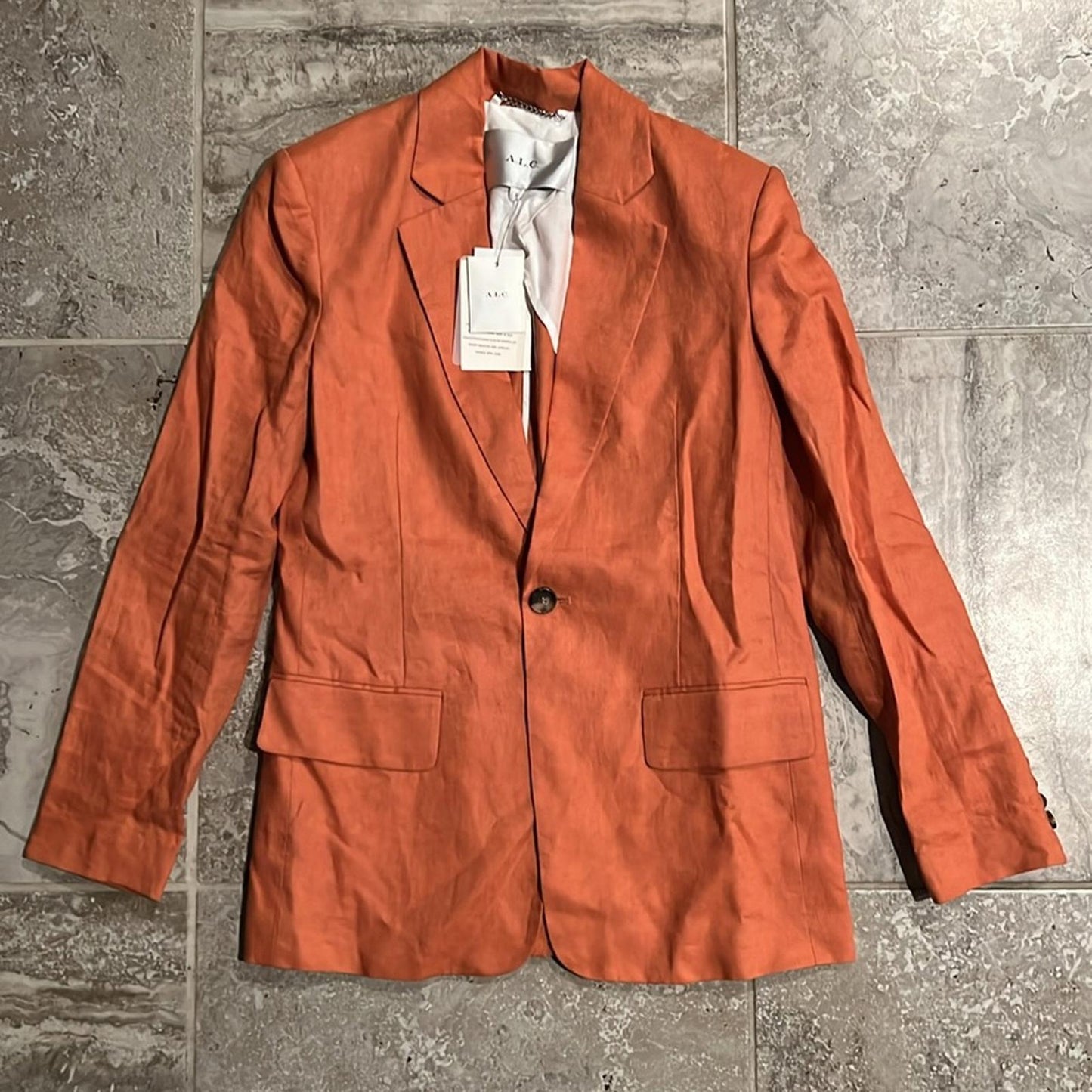 A.L.C. Arlo Linen Blazer, Size 0 New w/Tag Retail $495 SOLD OUT!