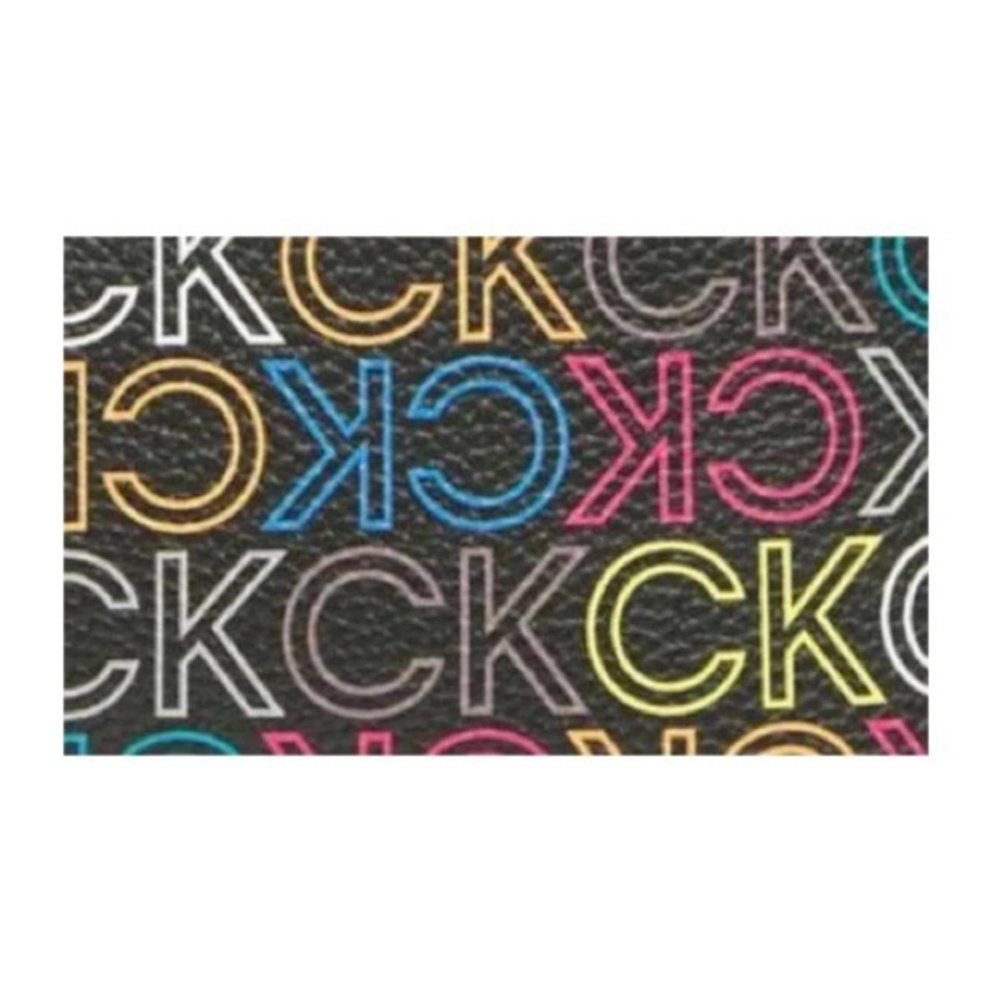 Calvin Klein Suri Monogram Tote Bag with Wristlet, Black Multi, New with Tag