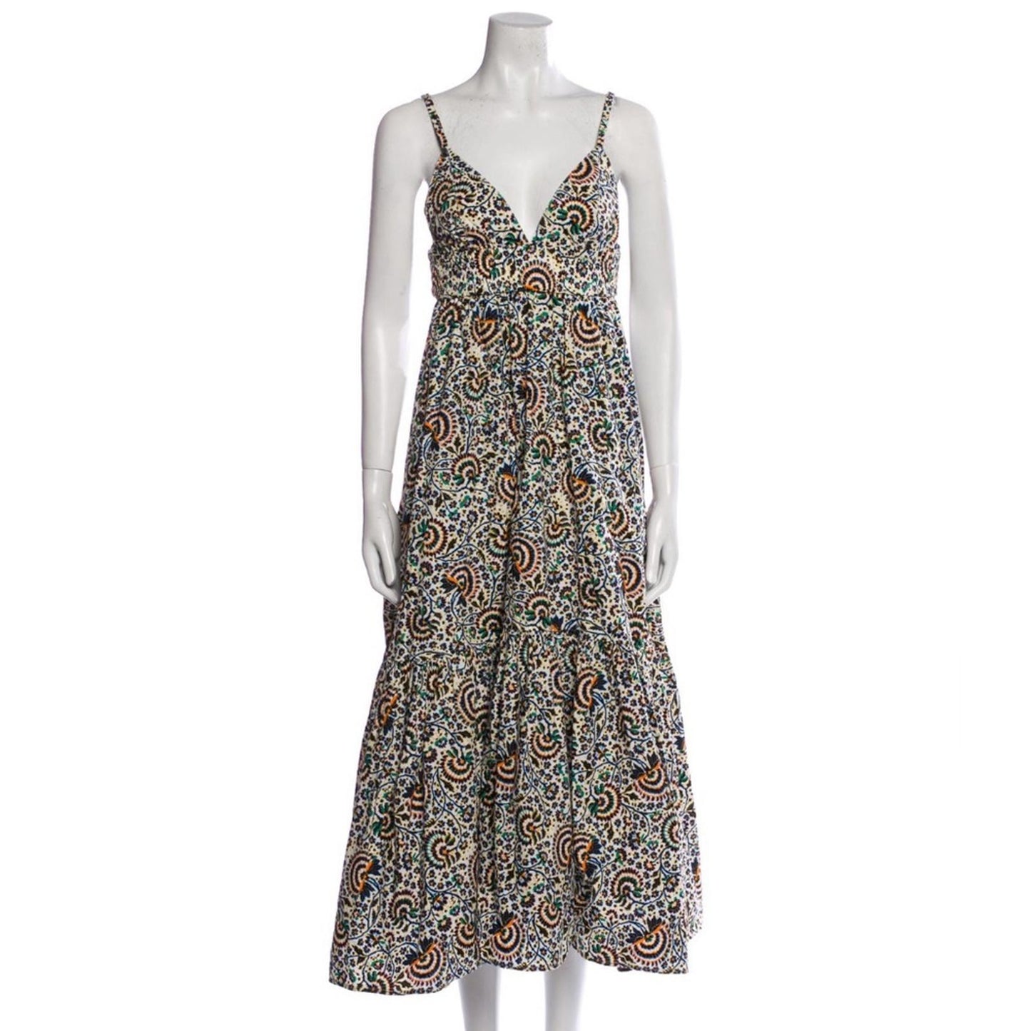 A.L.C. Rhodes Printed Open Back Dress, Size 4 New w/Tag Retail $495