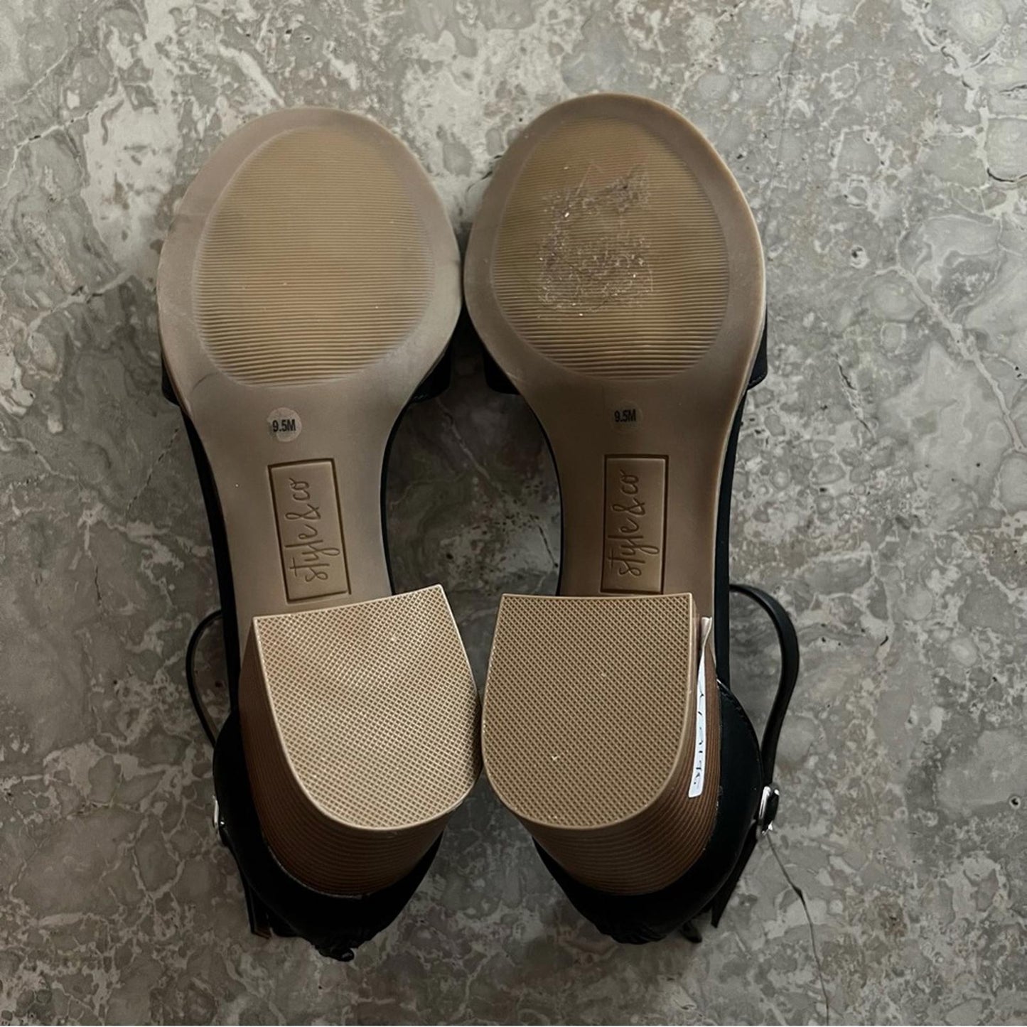 Style & Co Women’s Katerinaa Two-Piece Dress Sandals, Size 9.5M New without Box