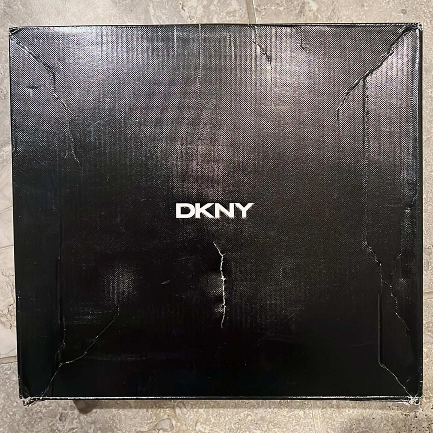 DKNY Lenni Lace-Up Ankle Boots, Oiled Suede Black Size 11 New in Box Retail $189