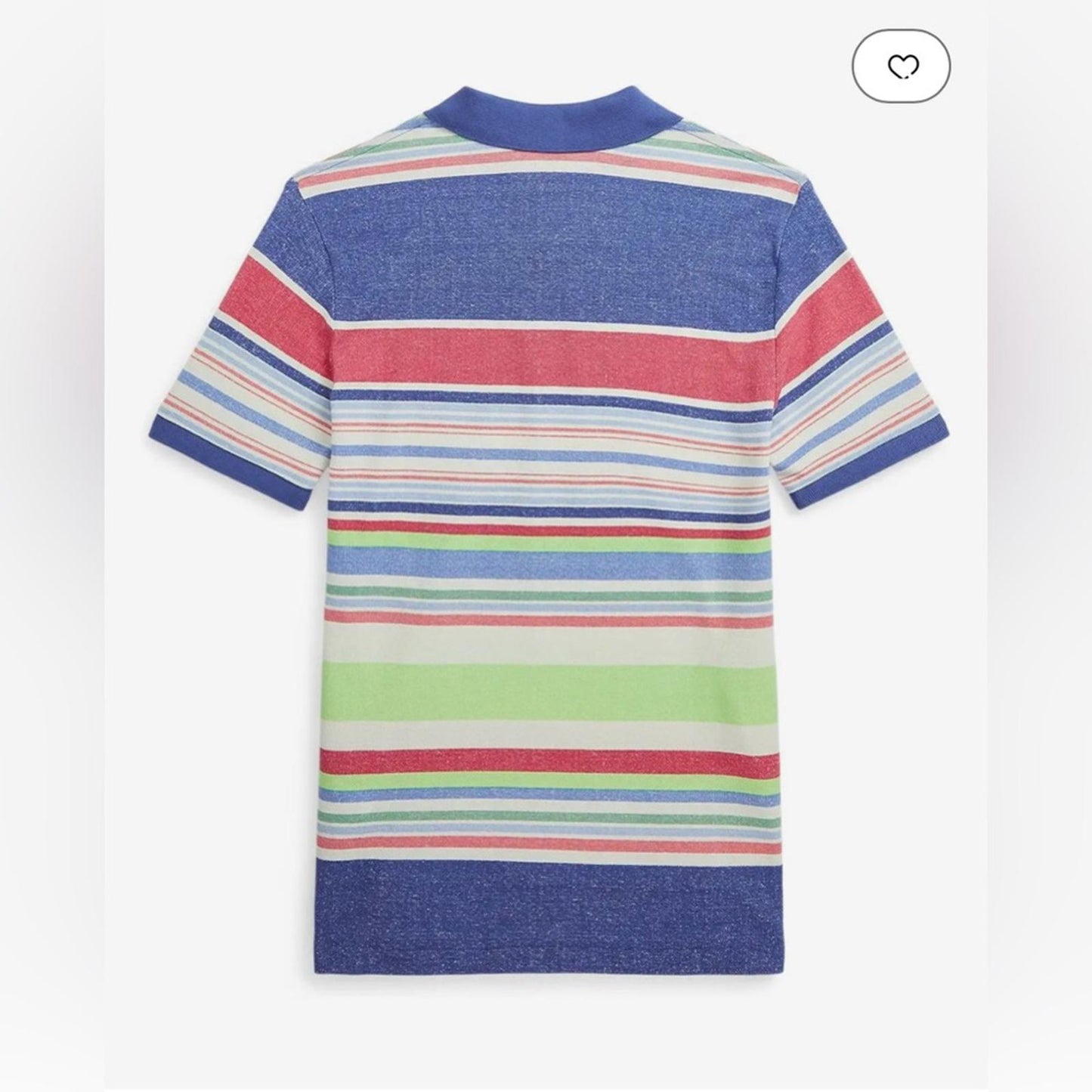 Polo Ralph Lauren Striped Cotton Mesh Polo Shirt, Boys Size XL(18-20) New w/Tag