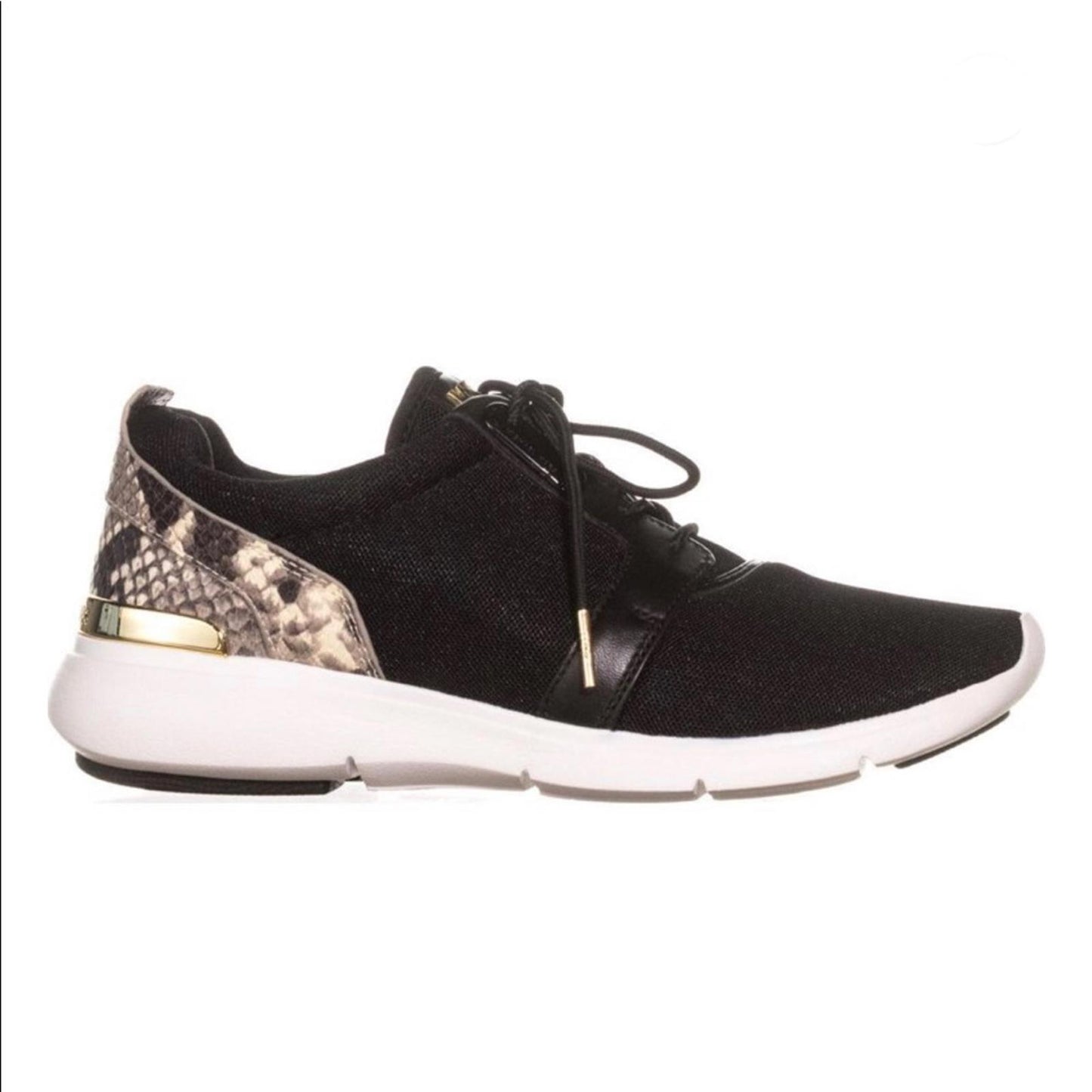 Michael Kors Sneakers Mesh & Leather, Black & White Women’s Size 11.0M