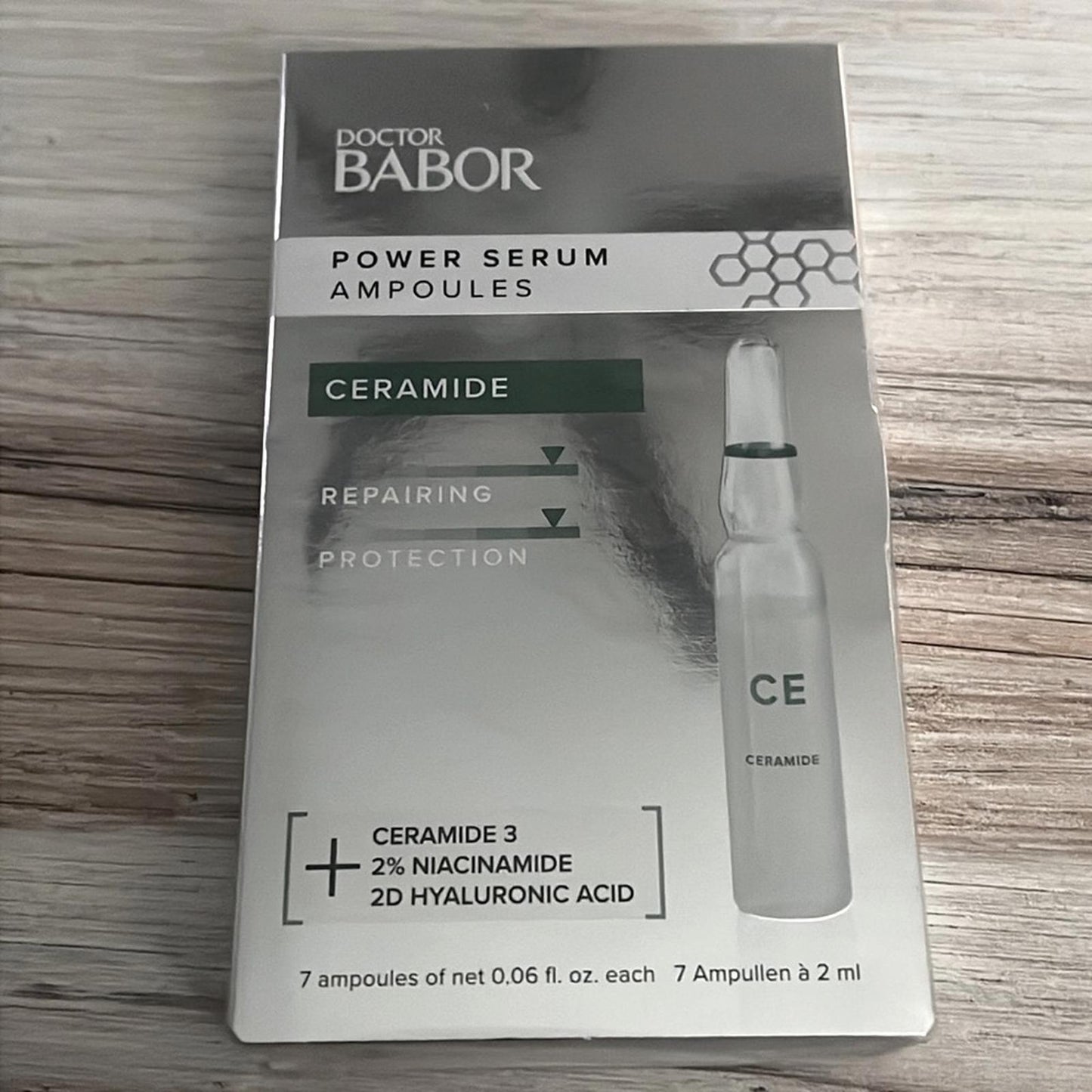 BABOR 7 Ceramide Power Serum Ampoules NEW in Box & SEALED
