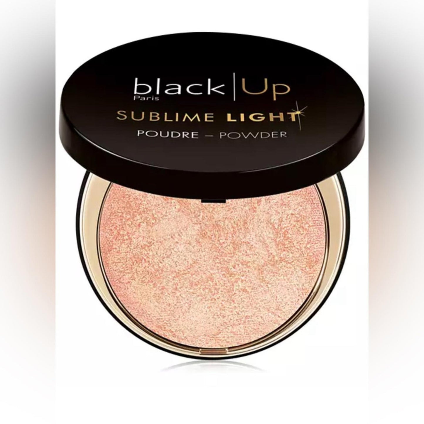 Black|Up Sublime Light Compact Powder #SLP01 - Pink Champagne, New in Box