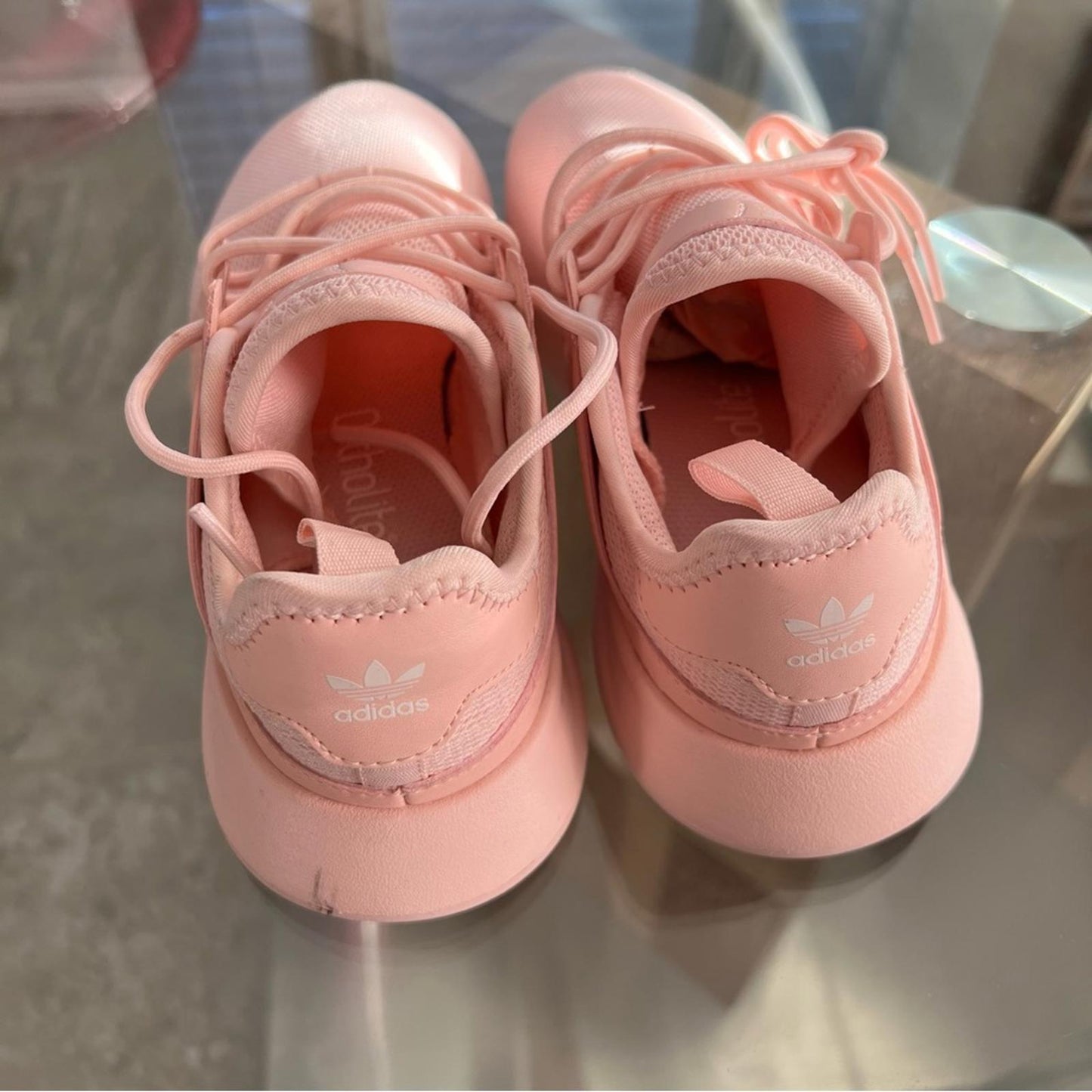 NEW Adidas X-PLR Lace-Up Sneakers in Icey Pink Size 3, NEW w/o Box
