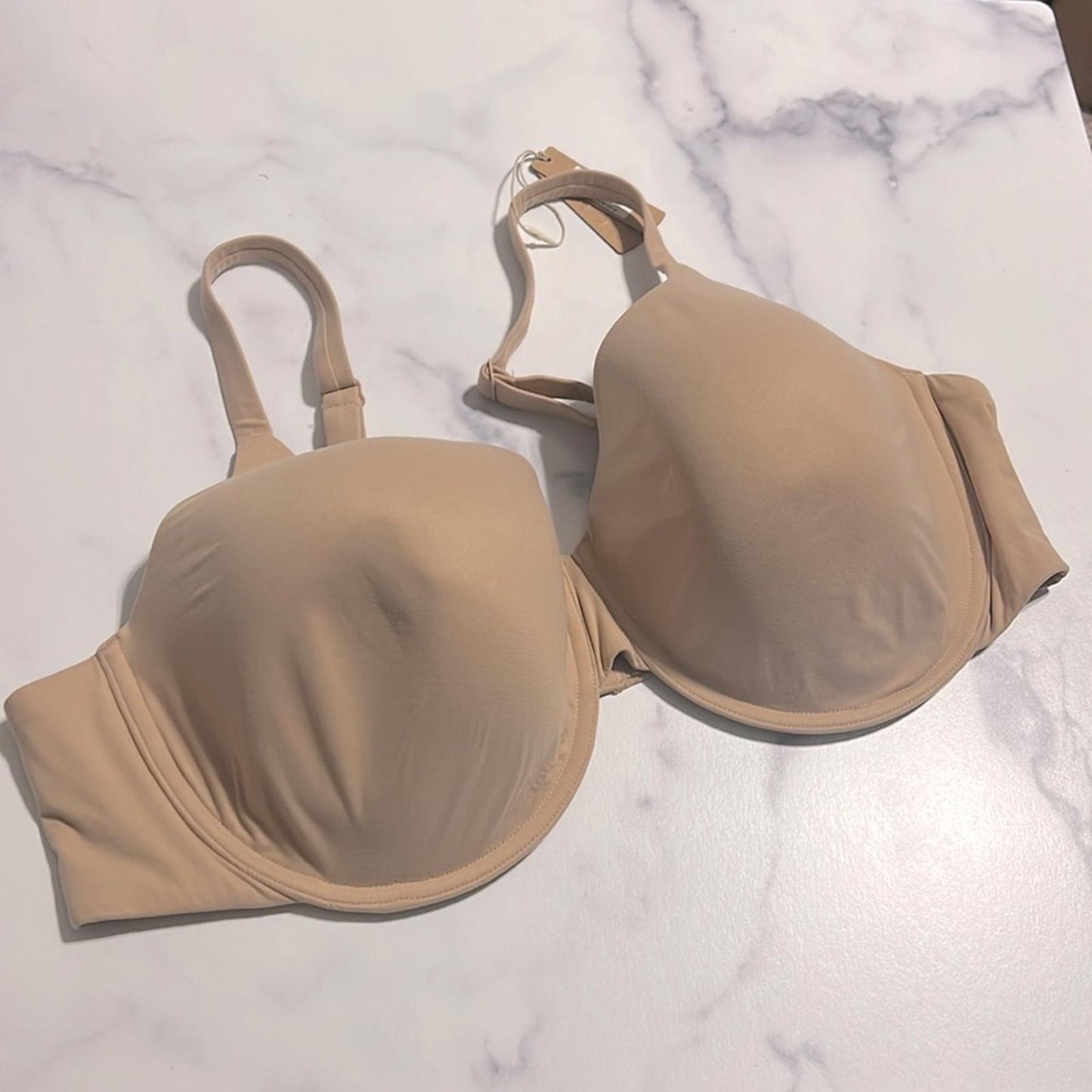 New SKIMS Clay Fits Everybody T-Shirt Bra, Plus Size 44D New w/Tag