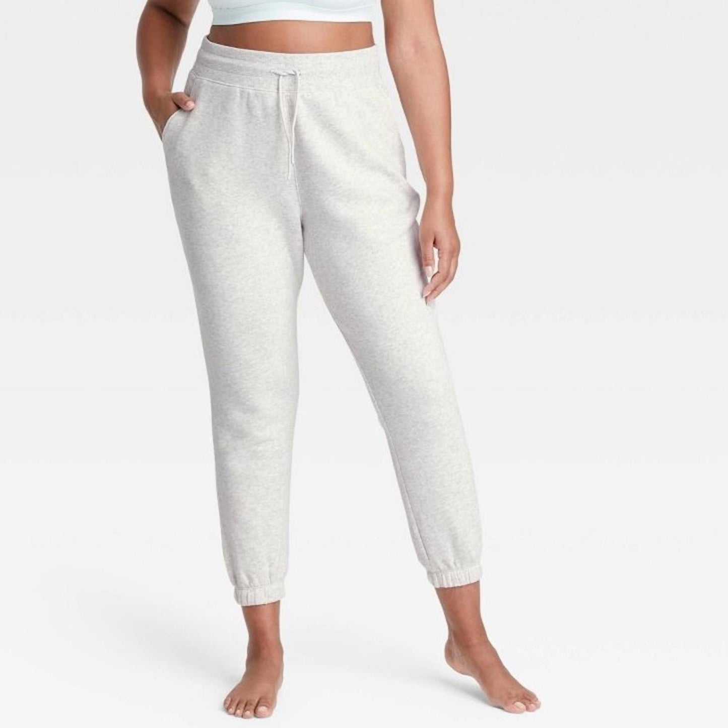 2-Piece Set All in Motion Fleece Joggers + Full Zip Hoodie Sweatshirt Size S NWT