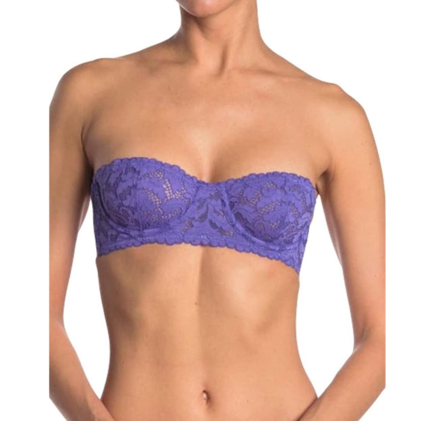 Free People Love Letters Convertible Bra Periwinkle Size 32DD, Purple New w/Tag