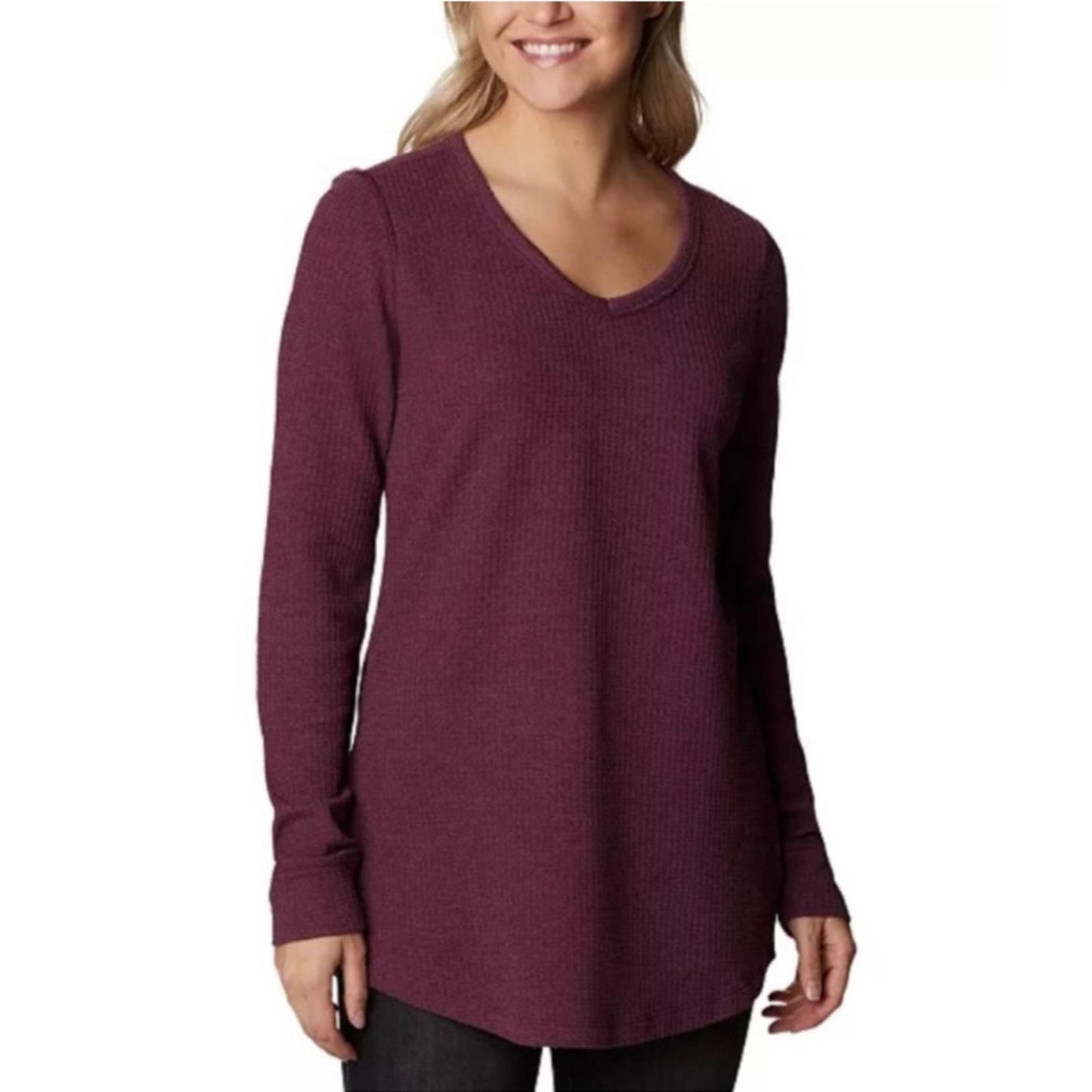 Columbia Women's Pine Peak Long-Sleeve Thermal Top, Size 1X New with Tag
