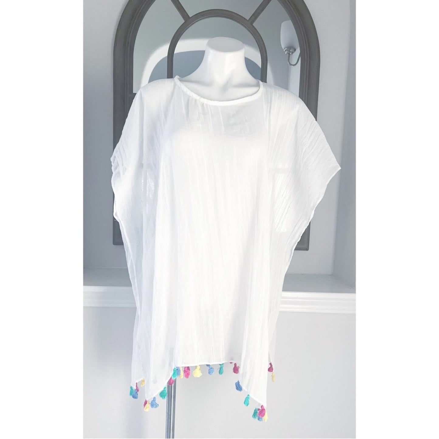 Nordstrom Swim Coverup with Tassles, One Size