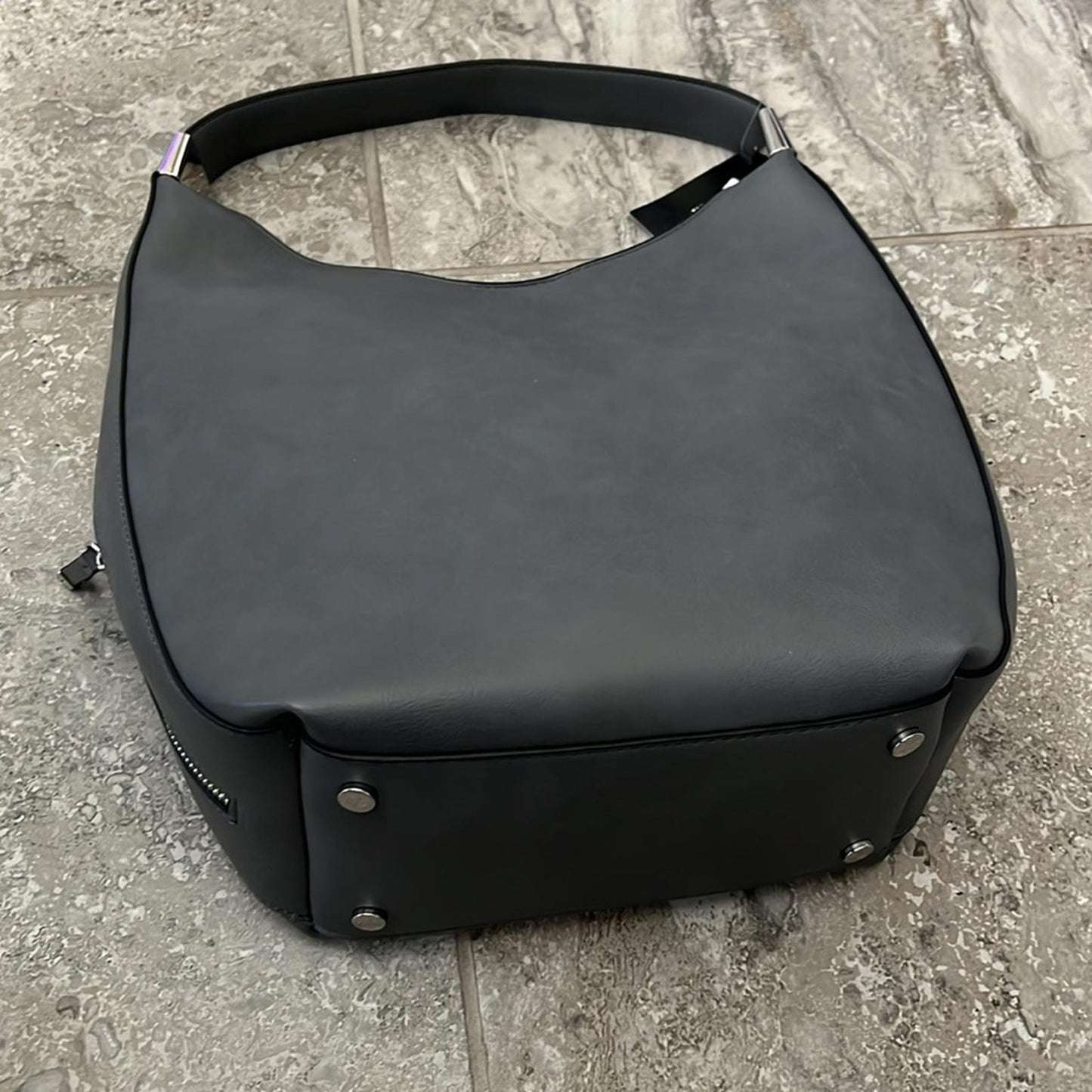 Alfani Bangle Hobo Bag in Gray, New w/Tag Retail $99.50