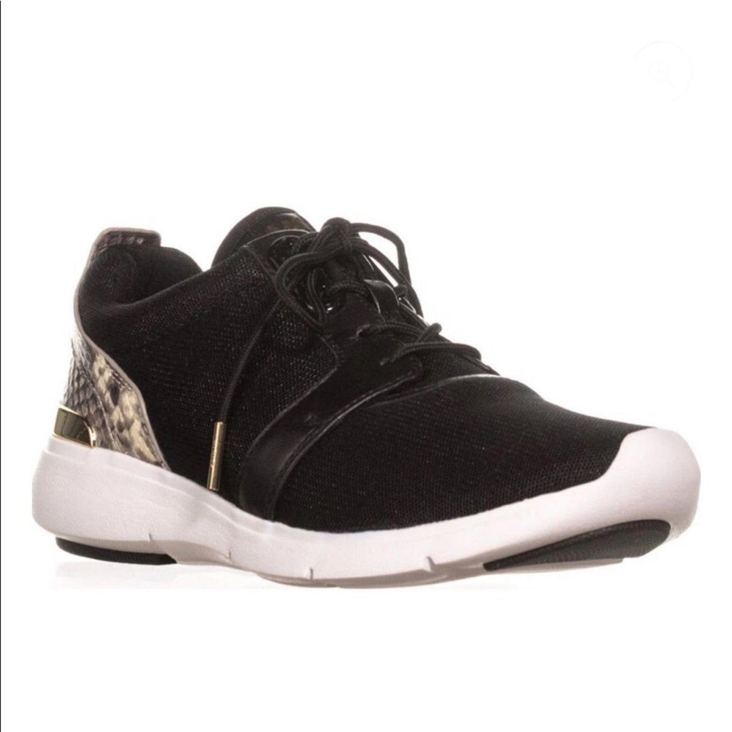 Michael Kors Sneakers Mesh & Leather, Black & White Women’s Size 11.0M
