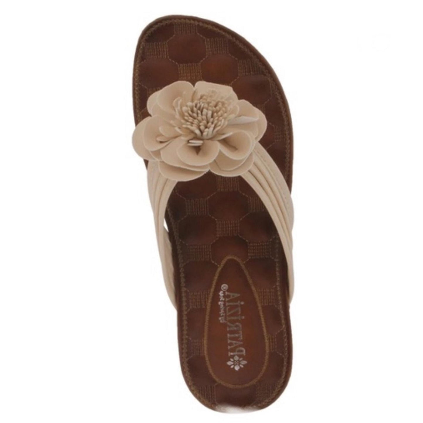 Patrizia Cattara Sandals in Beige/Brown Size 36 (5.5-6) New in Box