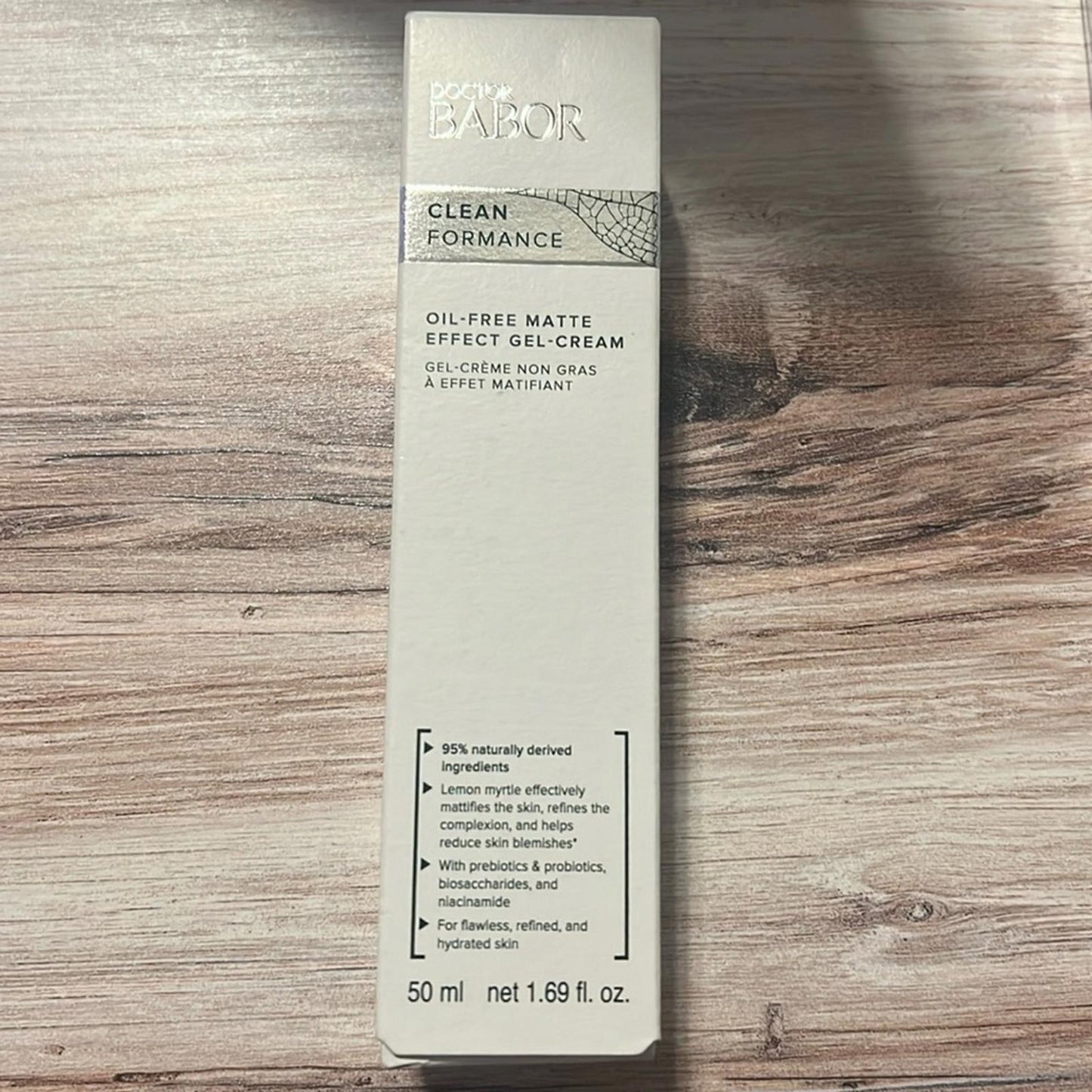 BABOR Cleanformance Oil-Free Matte Effect Gel-Cream 1.7 oz. NEW in Box & SEALED