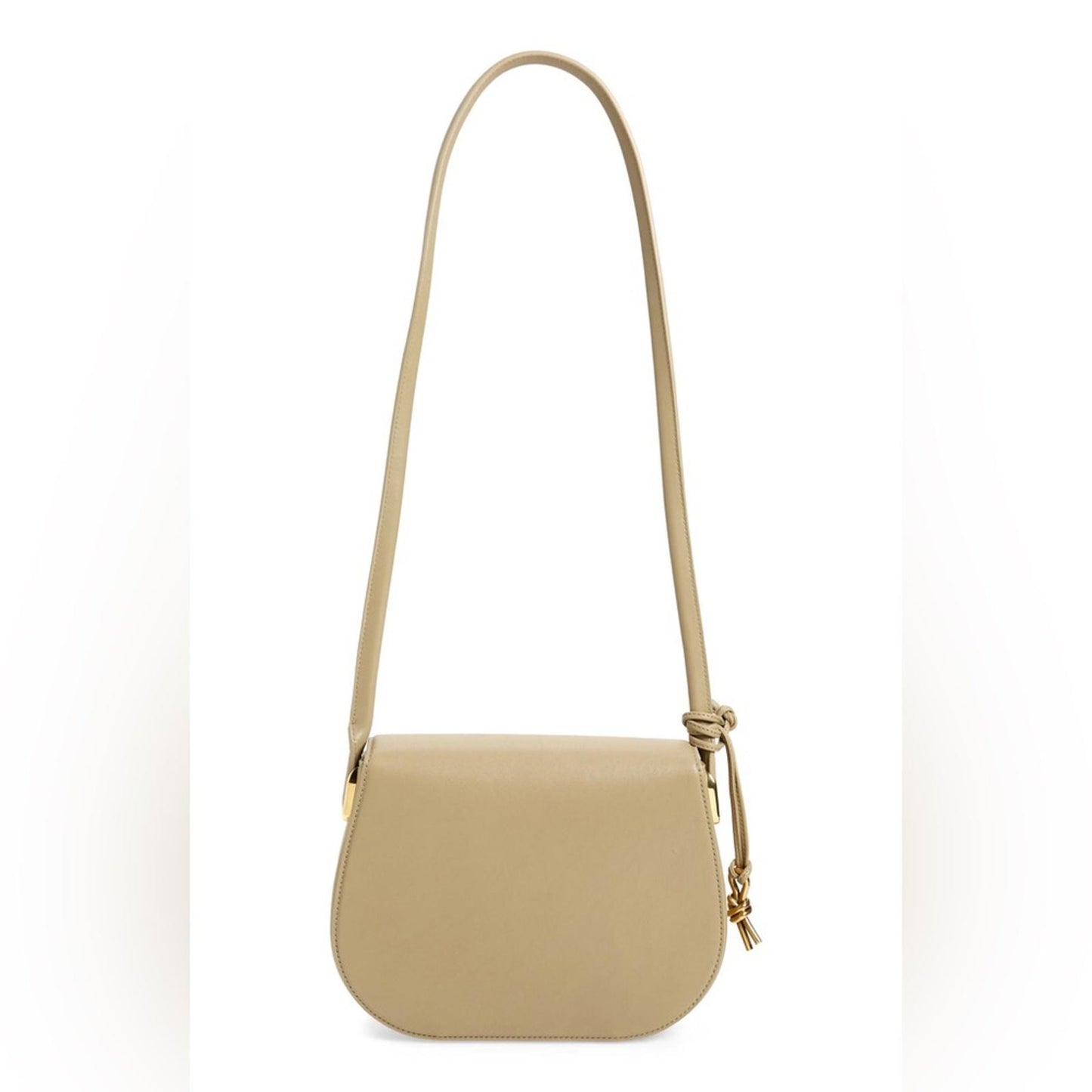Bottega Veneta Desiree Crossbody Bag in Taupe Leather w/Dust Bag #R00197211S