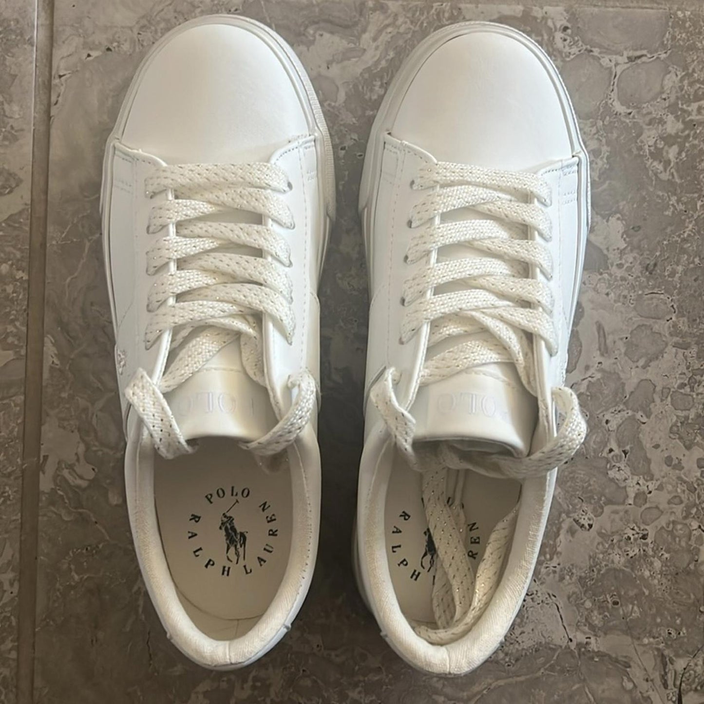 Polo Ralph Lauren Kids Sayer Sneakers, Little Kid Size 2 NEW in Box