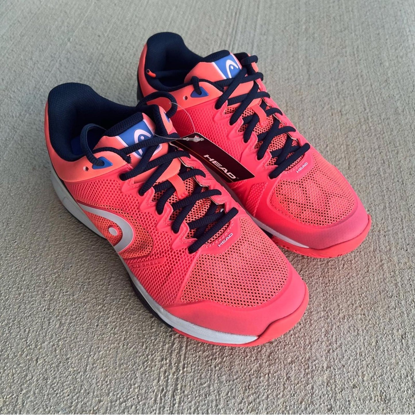 Head Revolt Pro 2.5 Tennis Shoes in Coral/Navy, Size 8 New in Box DISCONTINUED!