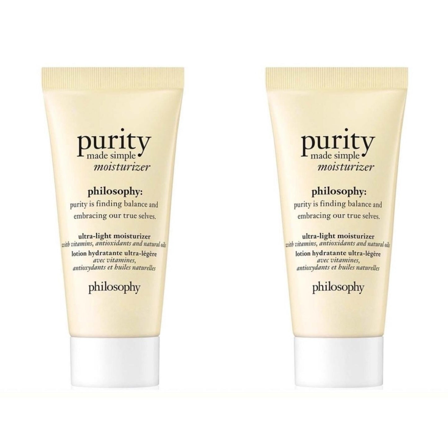 X2 Philosophy Purity Made Simple Moisturizer 15ml/0.5oz NEW in Box