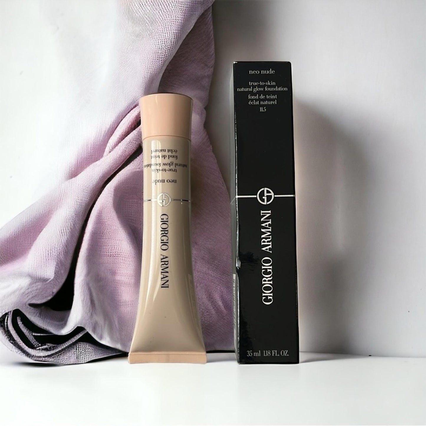 ARMANI Beauty Neo Nude Foundation #11.5 Natural Glow True to Skin 35ml NEW