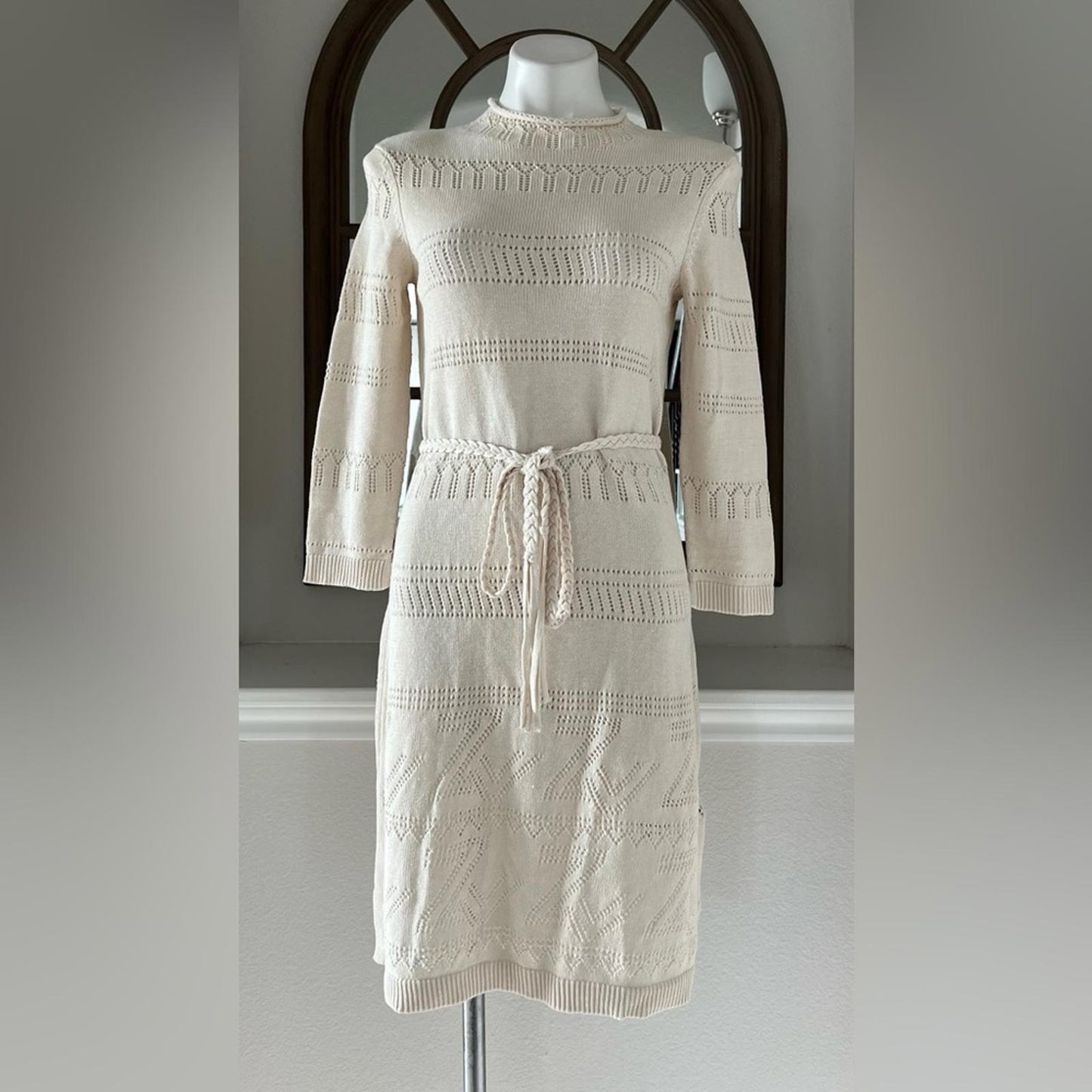 Zadig & Voltaire Cecily ZV Monogrammed Knit Dress, Size M New w/Tag, Retail $548