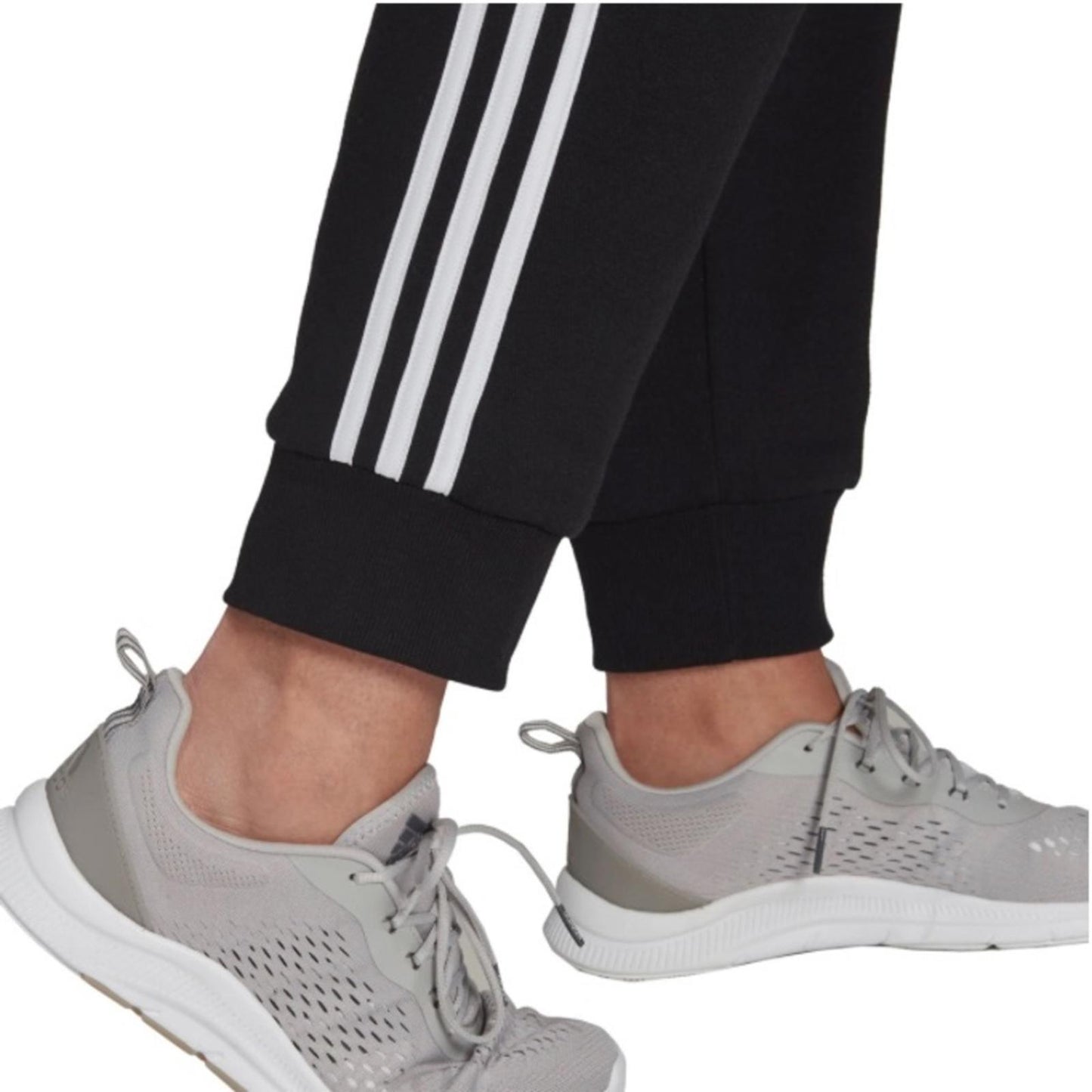 Adidas Essentials 3-Stripes Fleece Joggers Black, Plus Size 3X New w/Tag