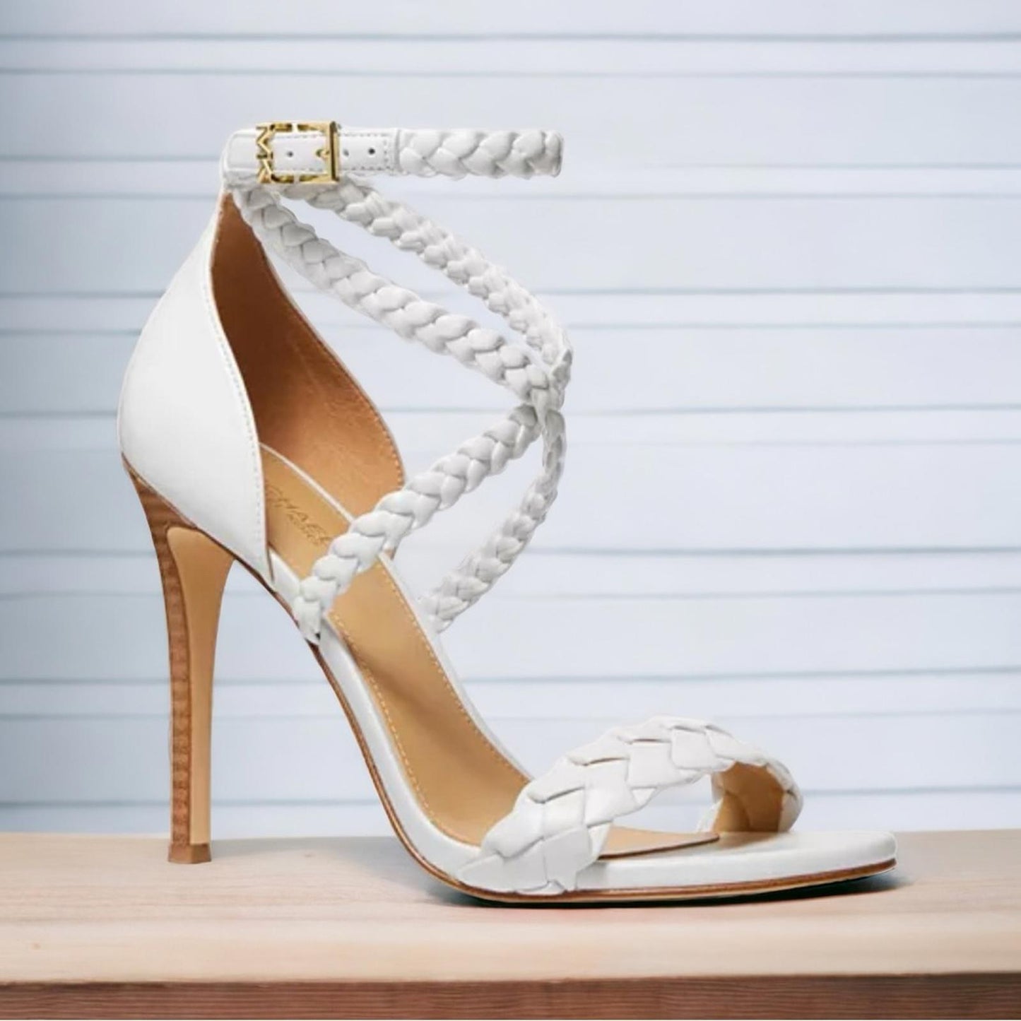 NEW Michael Kors Women's Astrid Wrapped High Heel Sandals, Size 11 New w/o Box
