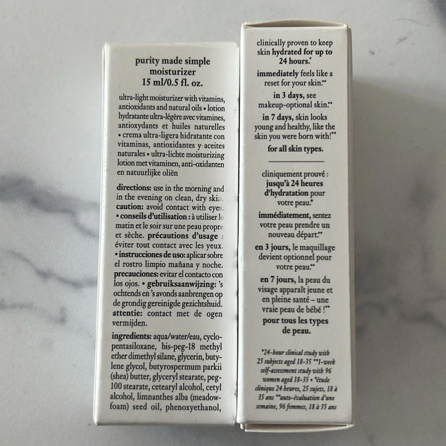 X2 Philosophy Purity Made Simple Moisturizer 15ml/0.5oz NEW in Box