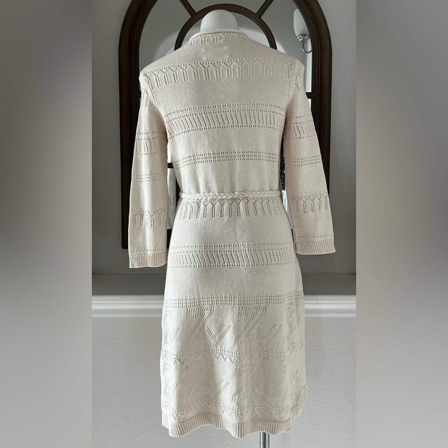 Zadig & Voltaire Cecily ZV Monogrammed Knit Dress, Size S New w/Tag $548