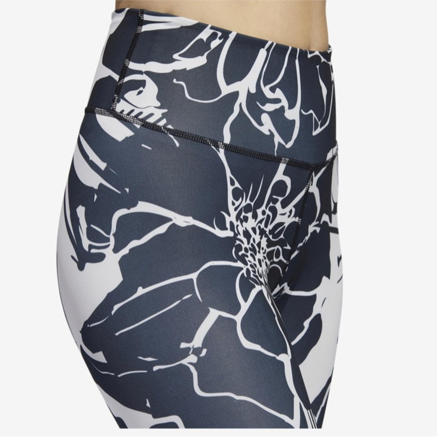 Adidas 7/8 Flower Tights Size XS New w/Tag Retail $65