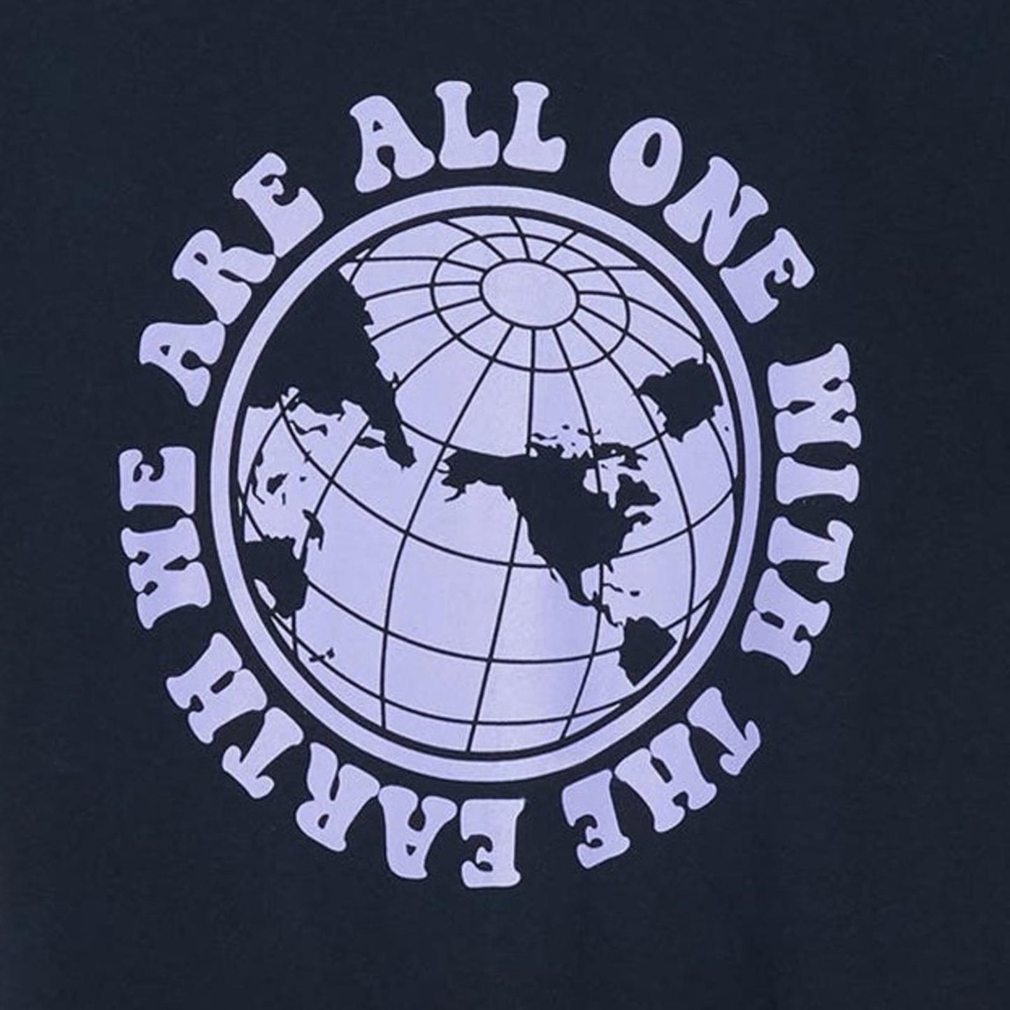 Abound Earth Graphic T-shirt in Navy, We Are One Size L New w/Tag