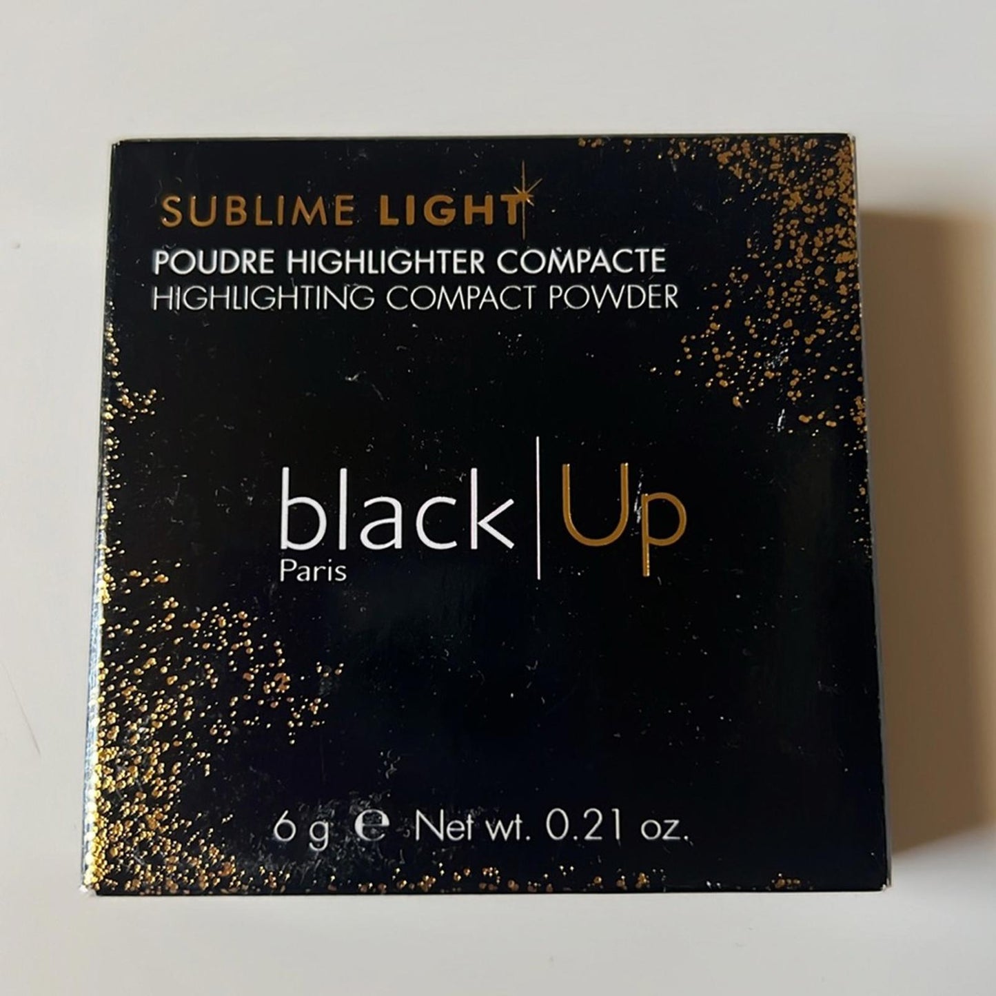 Black|Up Sublime Light Compact Powder #SLP01 - Pink Champagne, New in Box