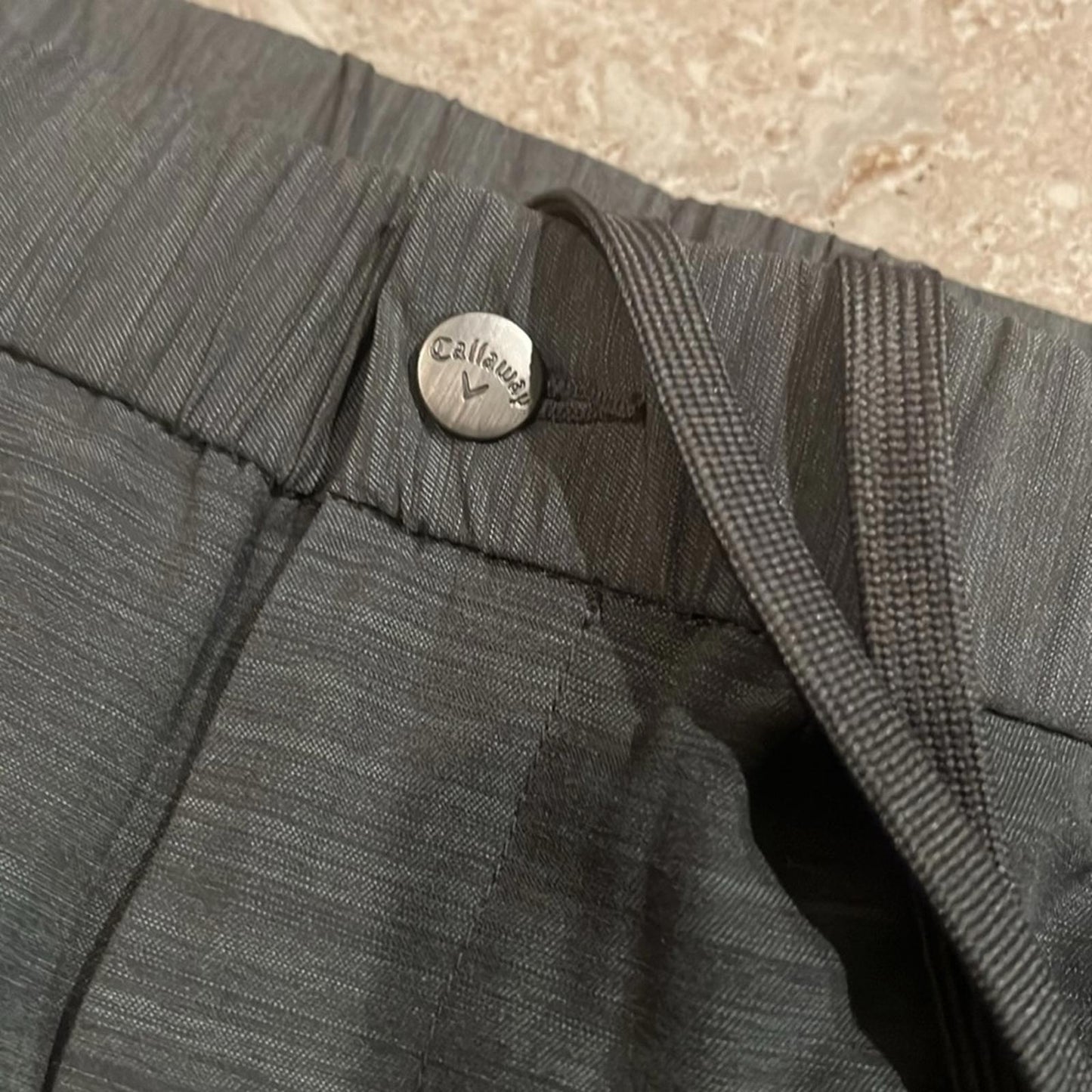 Callaway Men’s Eco Pull On Jogger Pants in Grey, Opti-Dry Size L New w/Tag $85