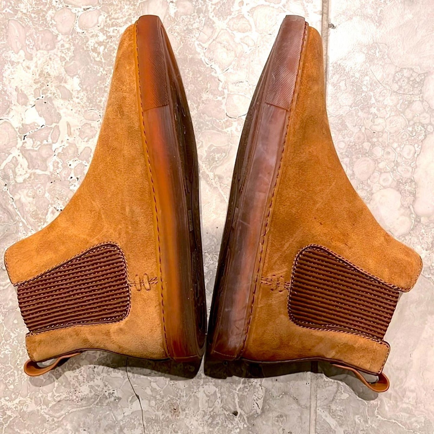 Gentle Souls Men's Nyle Chelsea Sneaker Boots in Luggage Size 8.5 EXCELLENT $325