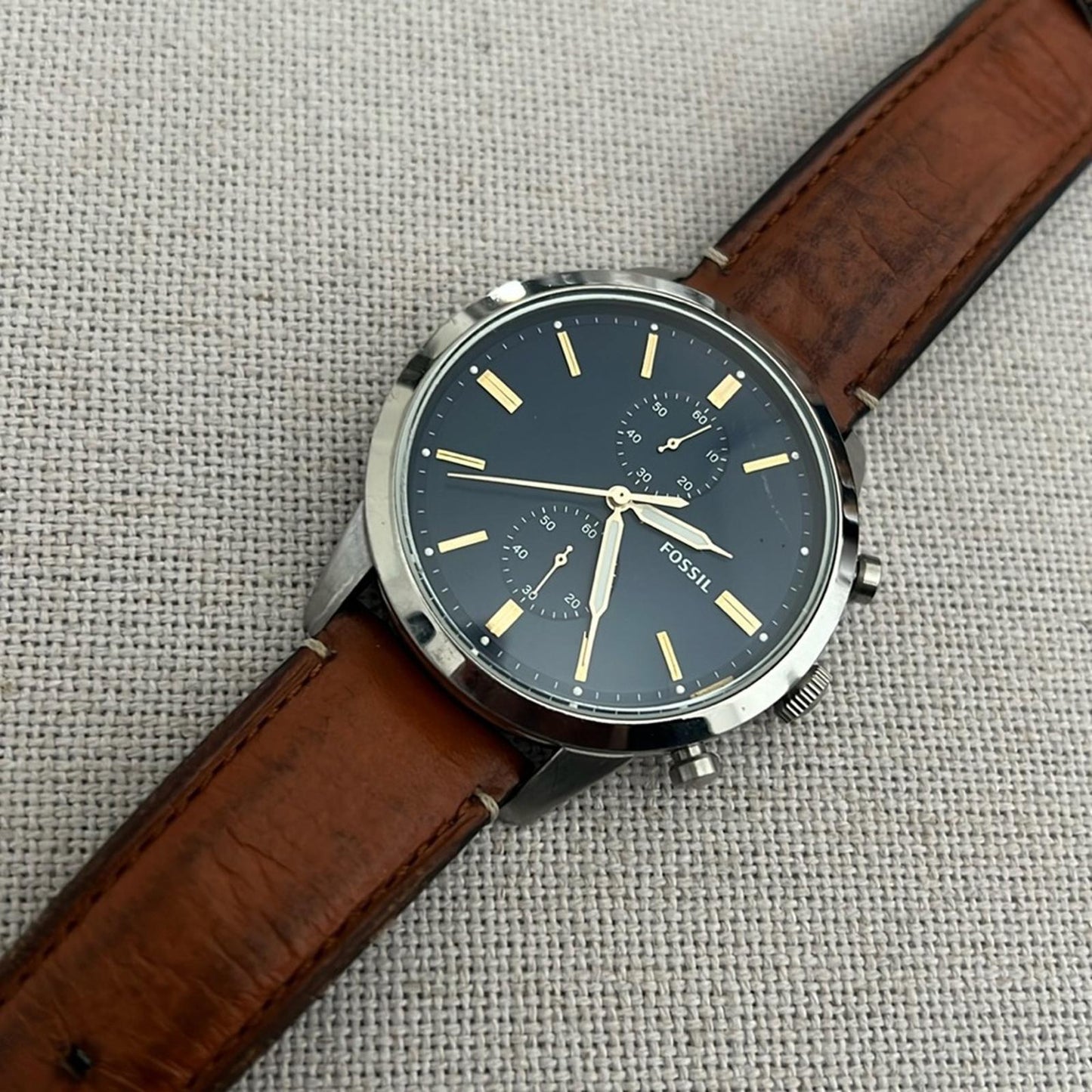 Fossil Men’s Townsman Chronograph Stainless Steel Watch
FS5279 - PreLoved