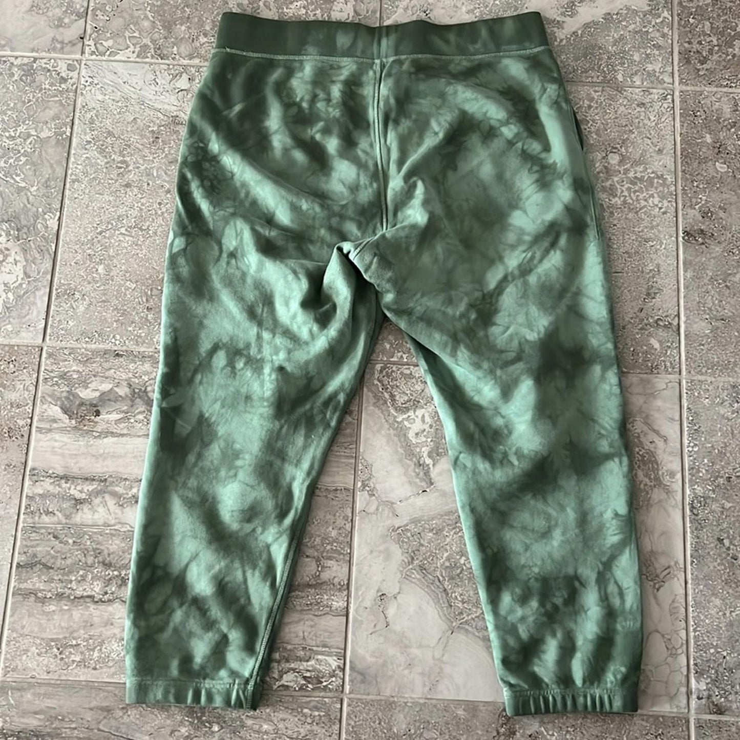 Rag & Bone Prospect Jogger City Tie Dye Sweatpants in Leaf Green Size XL $225