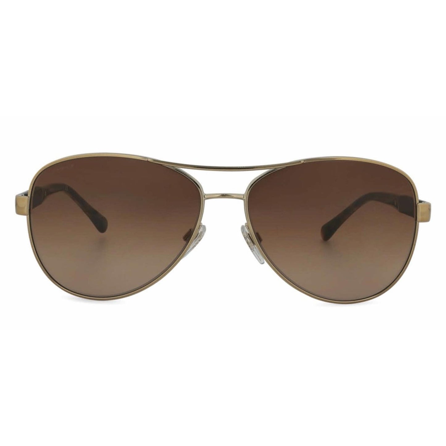 Burberry Pilot-Shaped Sunglasses, Light Gold & Brown Gradient Lens, New w/Tag