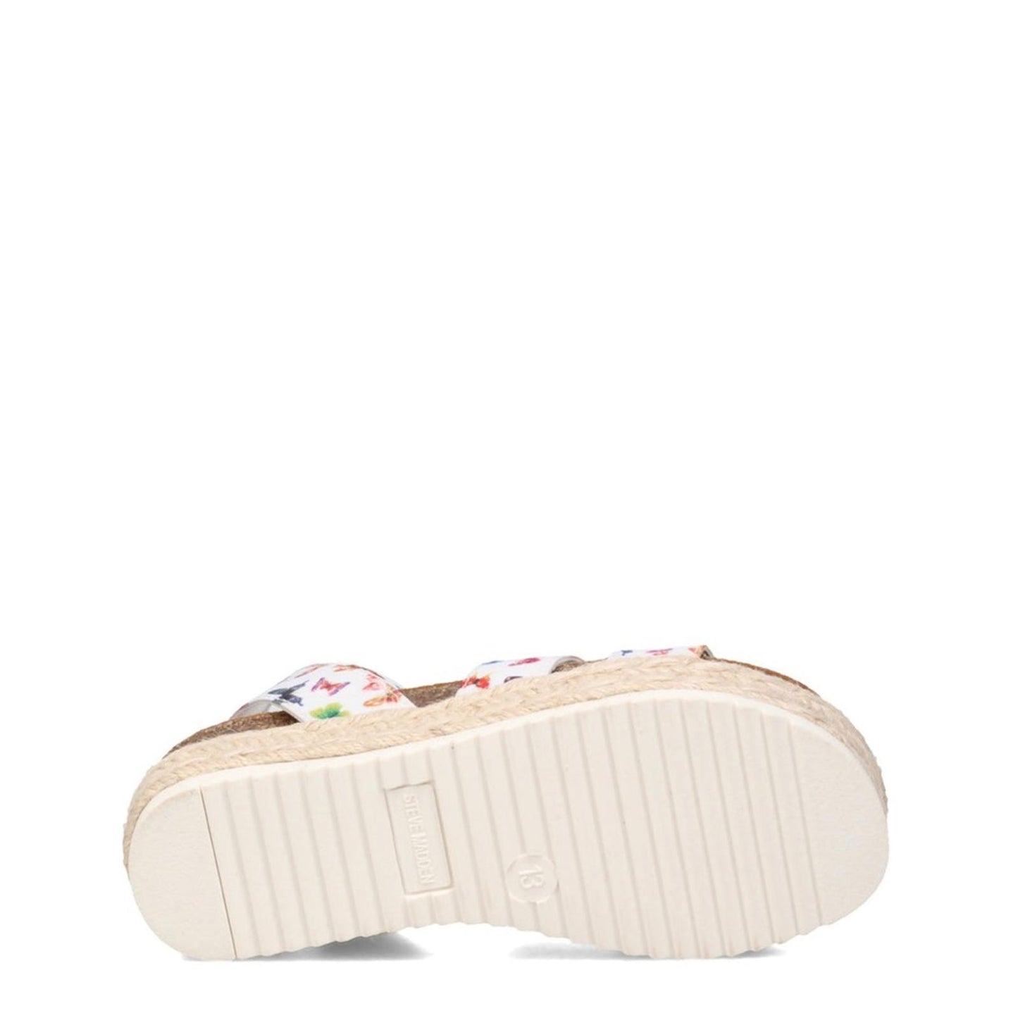 Steve Madden Kids Butterfly Print Sandals - Girl’s Size 2 New in Box