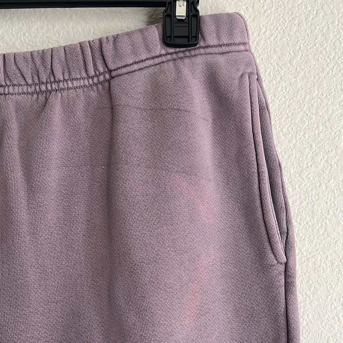 Les Tien Purple Cotton Lounge Pants, Size L EXCELLENT! $154