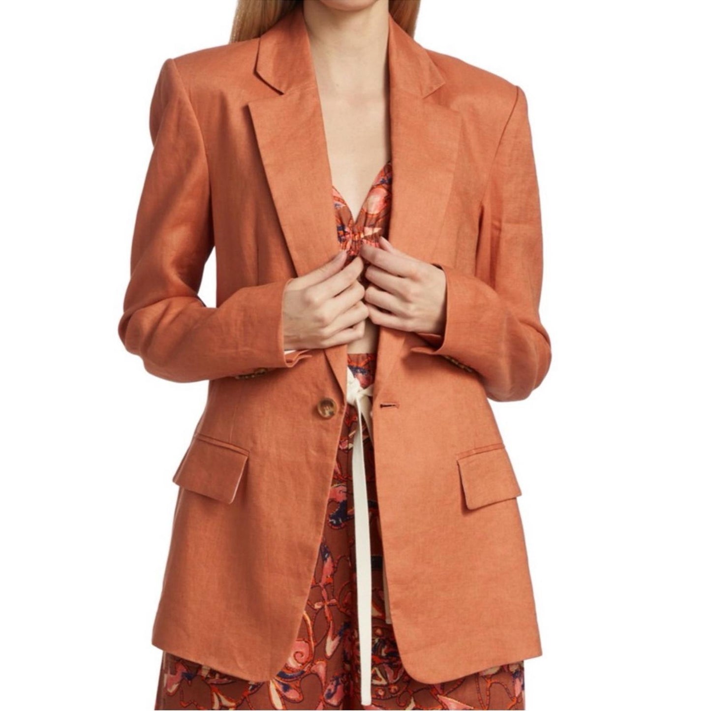 A.L.C. Arlo Linen Blazer, Size 0 New w/Tag Retail $495 SOLD OUT!